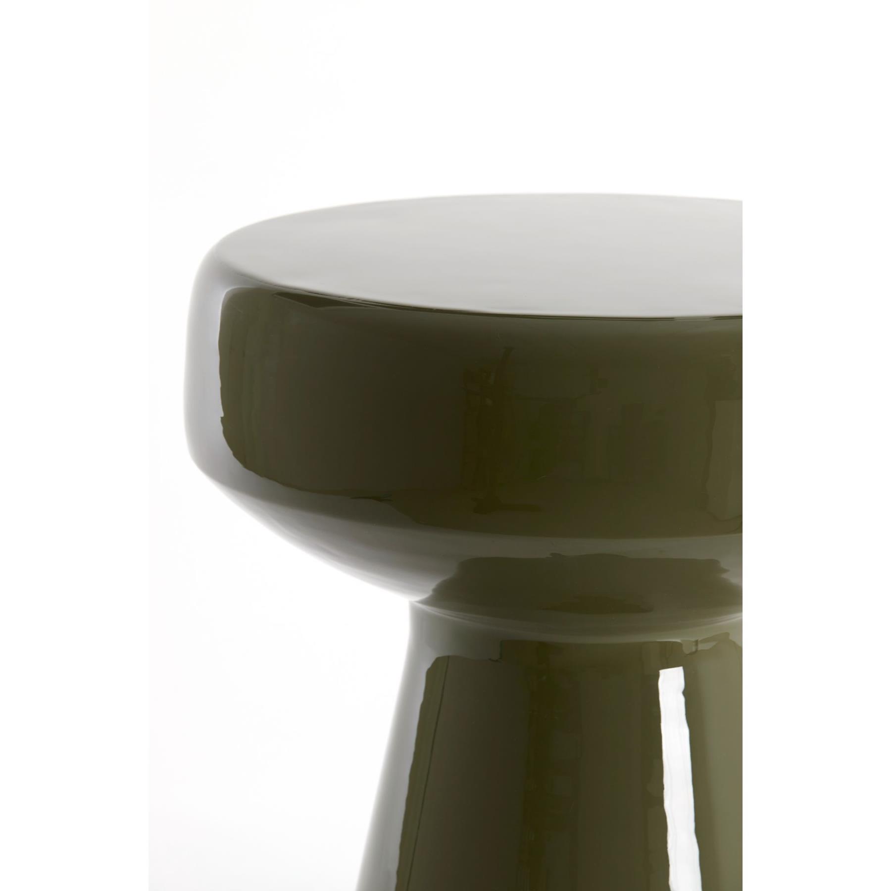 Light & Living Bijzettafel Dakwa - Groen - Ø38cm