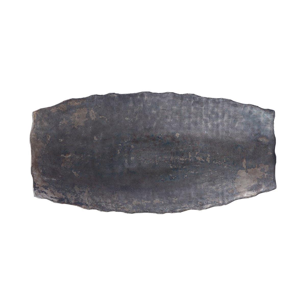 PTMD Semin Schaal - 64x32x11 cm - Aluminium - Zilver