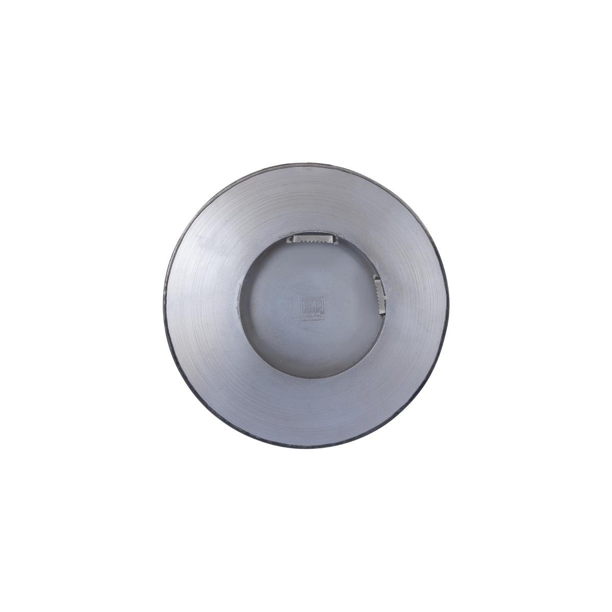 PTMD Schaal Mykelti - 30x30x5 cm - Ijzer - Zilver
