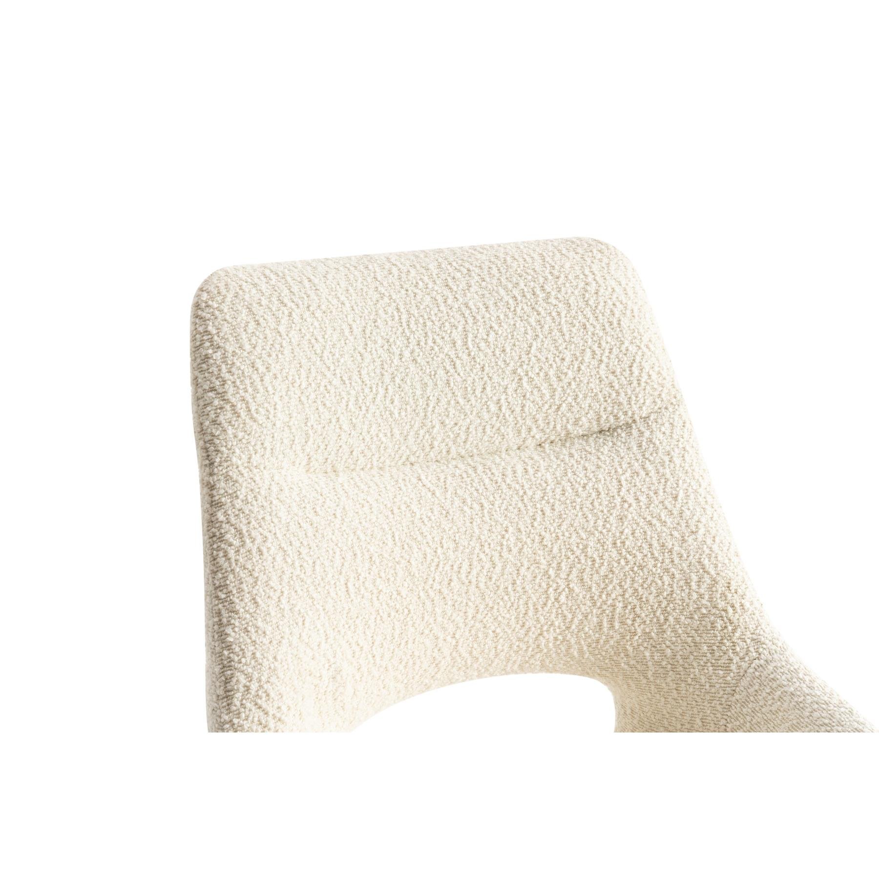 Furnihaus Eetkamerstoel Tosca Creme Boucle
