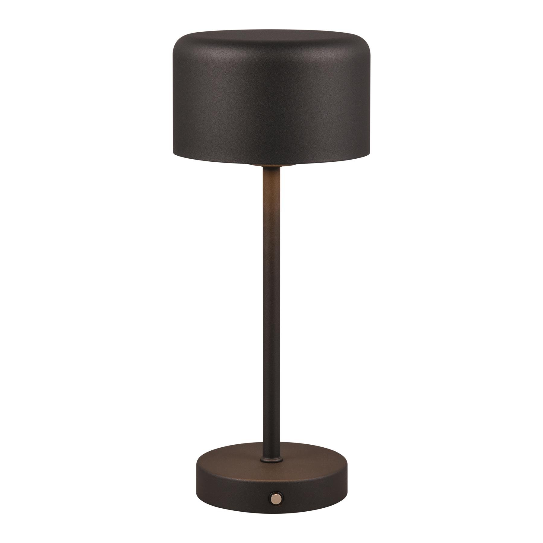 Reality Jeff Oplaadbare Tafellamp - Zwart