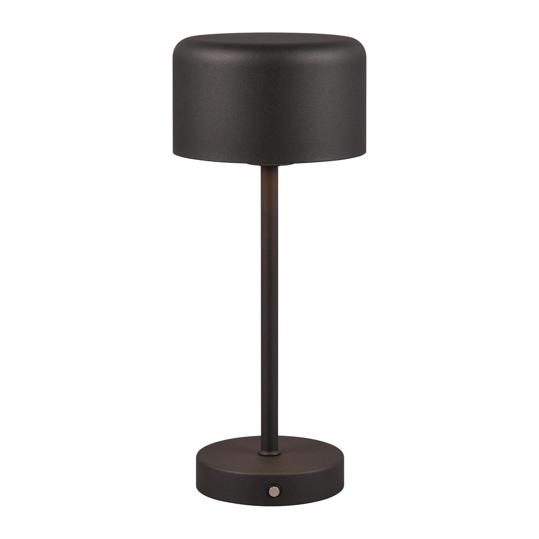 Reality Jeff Oplaadbare Tafellamp - Zwart