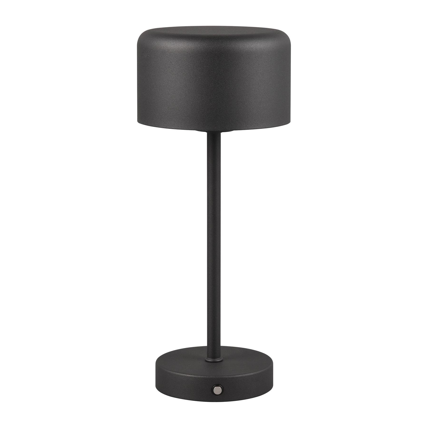 Reality Jeff Oplaadbare Tafellamp - Zwart