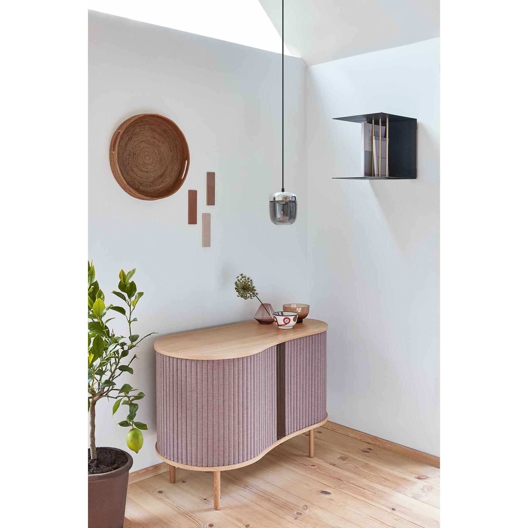 Umage Teaser shelf aluminium wandrek petrol blue