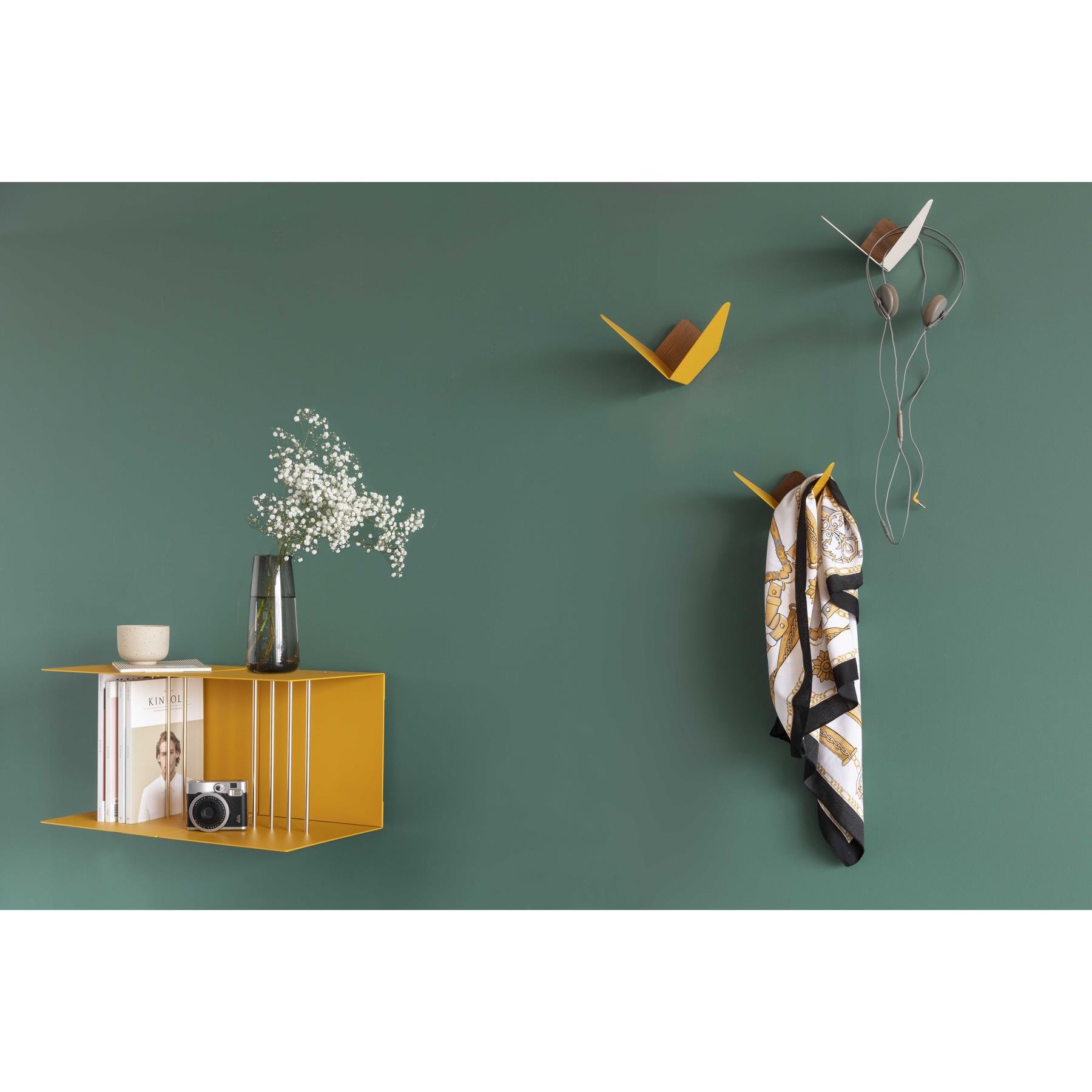 Umage Teaser shelf aluminium wandrek petrol blue