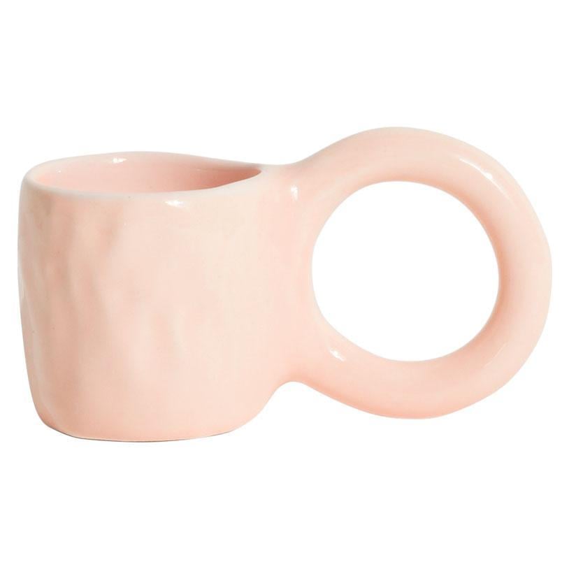 Petite Friture Donut espresso mok set van 2 Bubble Gum