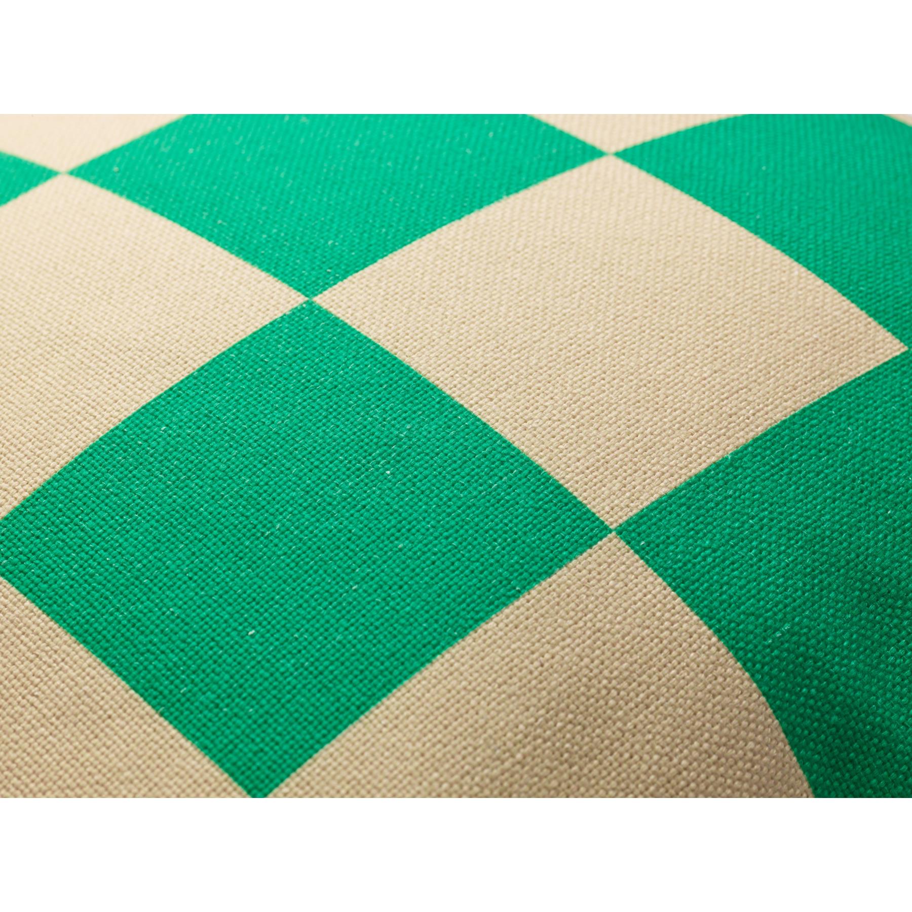 FÉST Checks kussen 45x45 Green|Sand