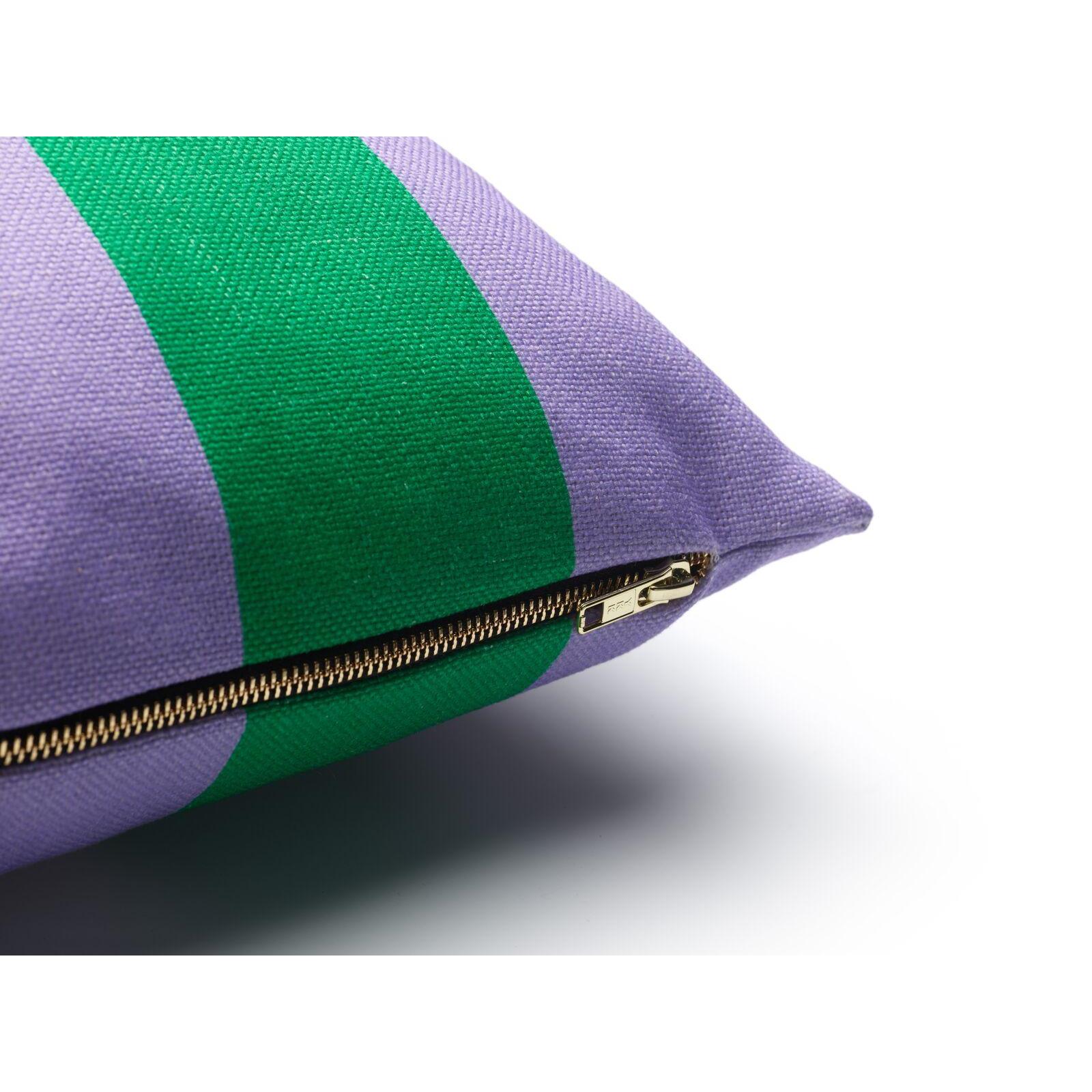 FÉST Stripes kussen 60x60 Green|Purple
