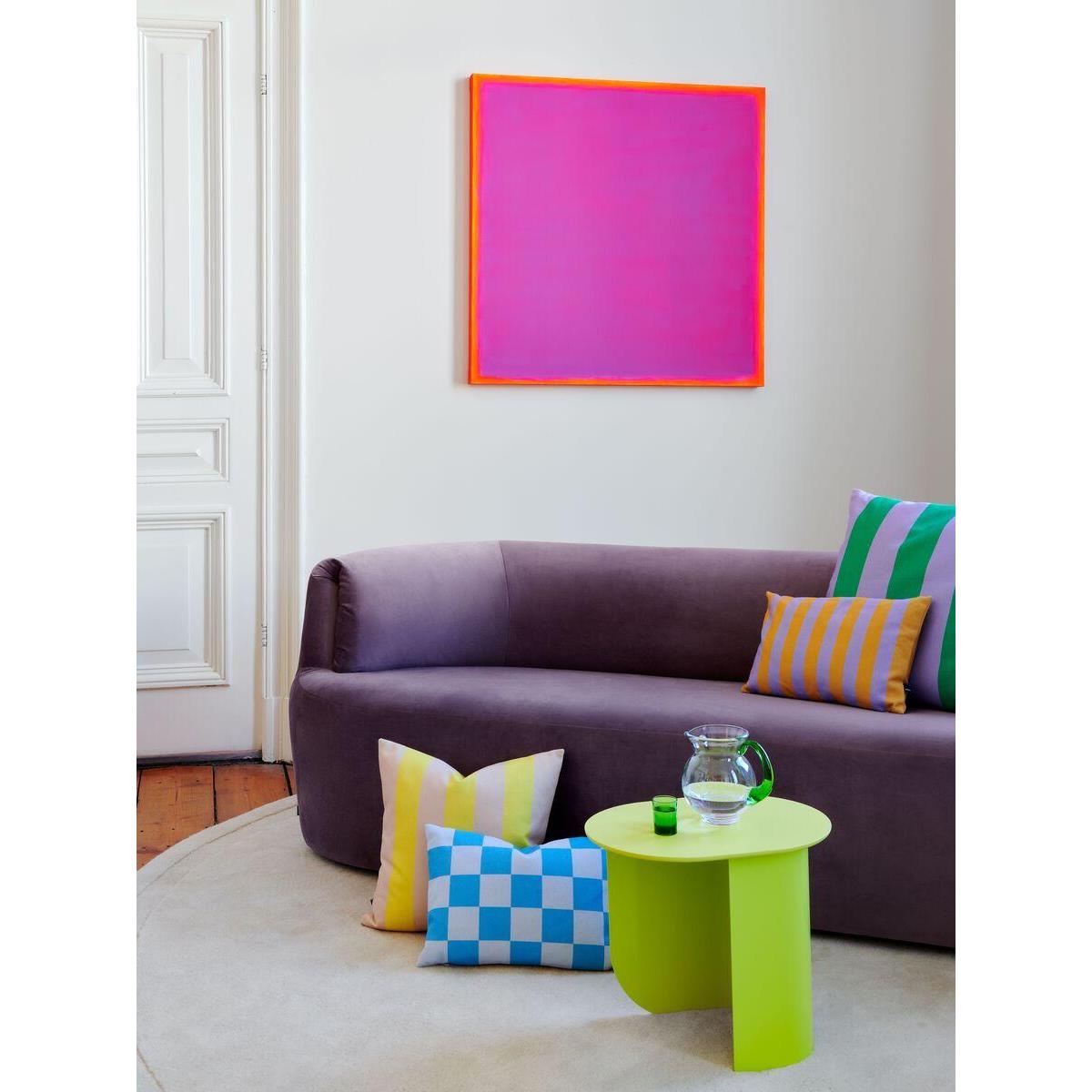 FÉST Stripes kussen 60x60 Green|Purple