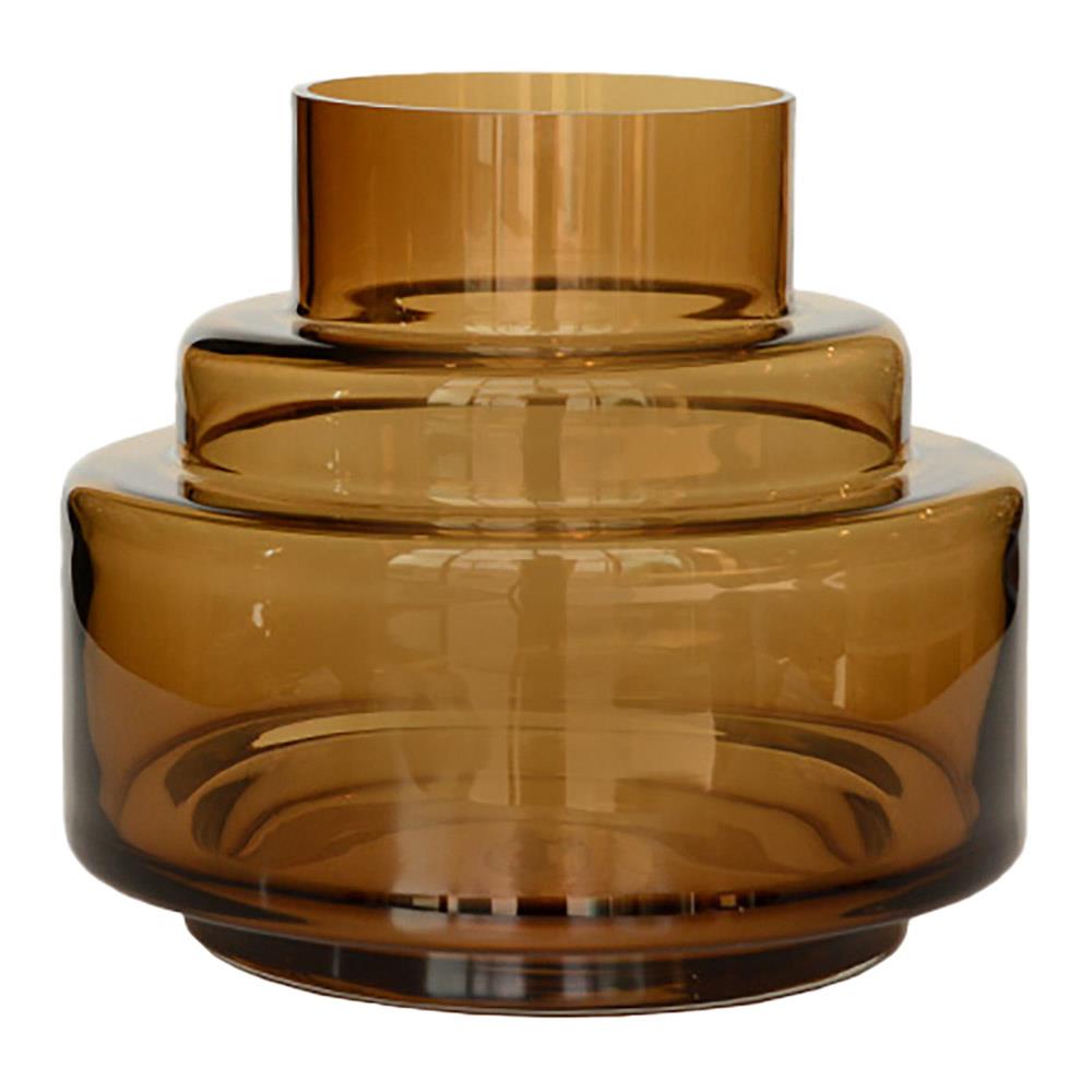 Vase The World Chari Vaas Ø 33 cm - Cognac