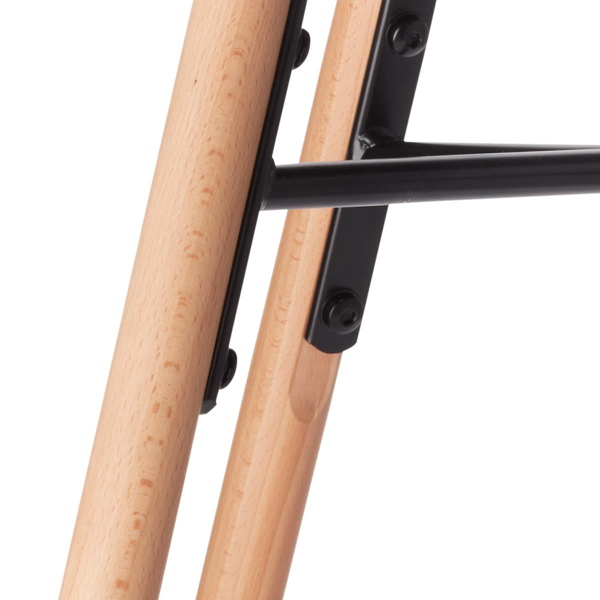 Nolon Nena-Isa Eetkamerstoel Beige - Stof - Houten Poten