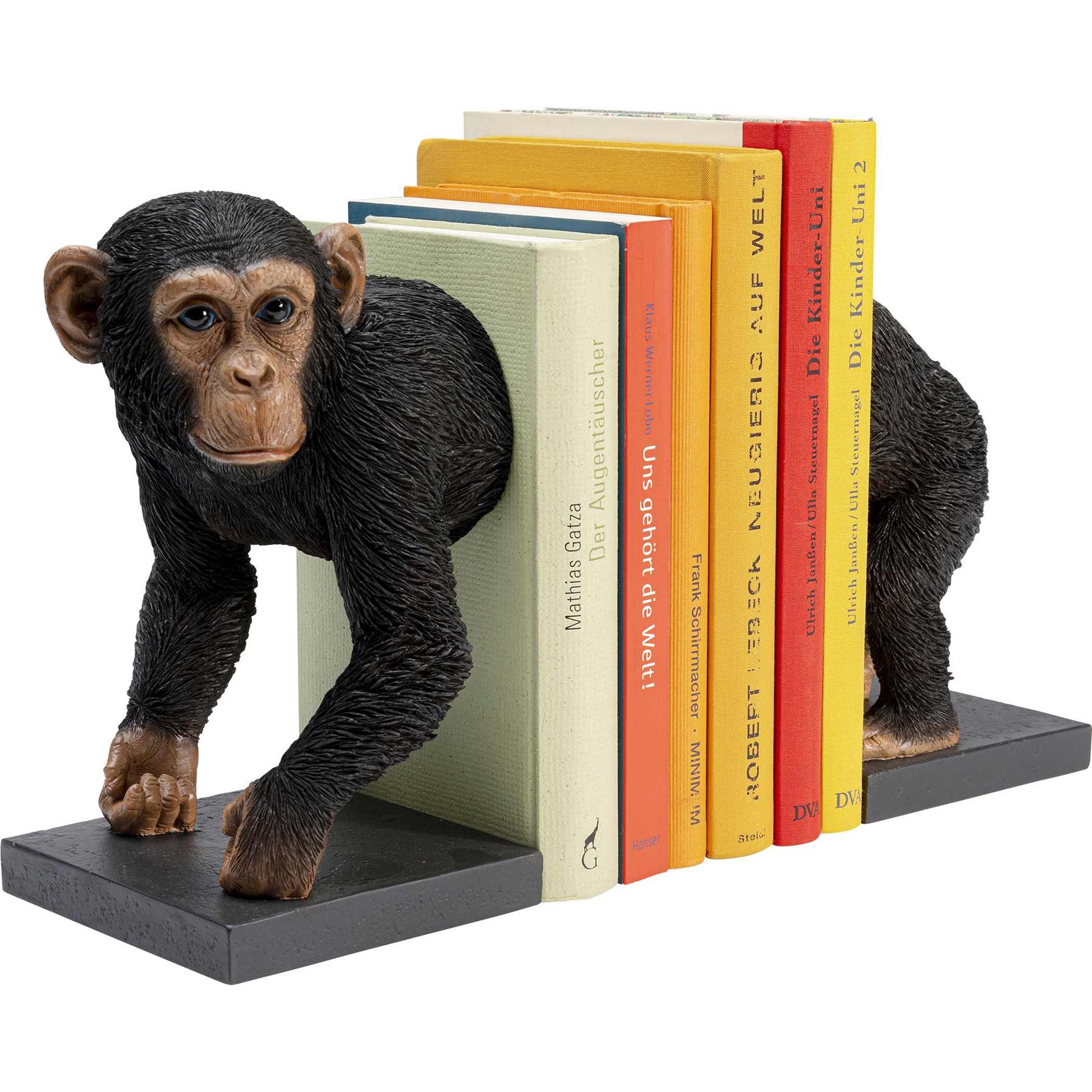 Kare Design Boekensteun Chimp (Set van 2)