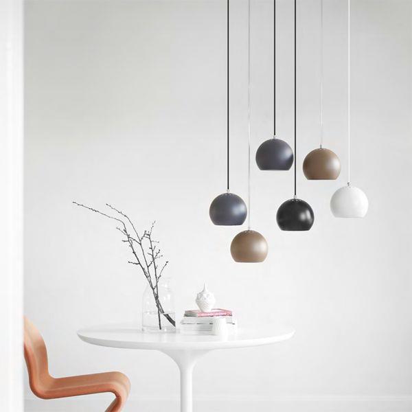 Frandsen Ball Metal Hanglamp Ø 18 cm - Black Matt
