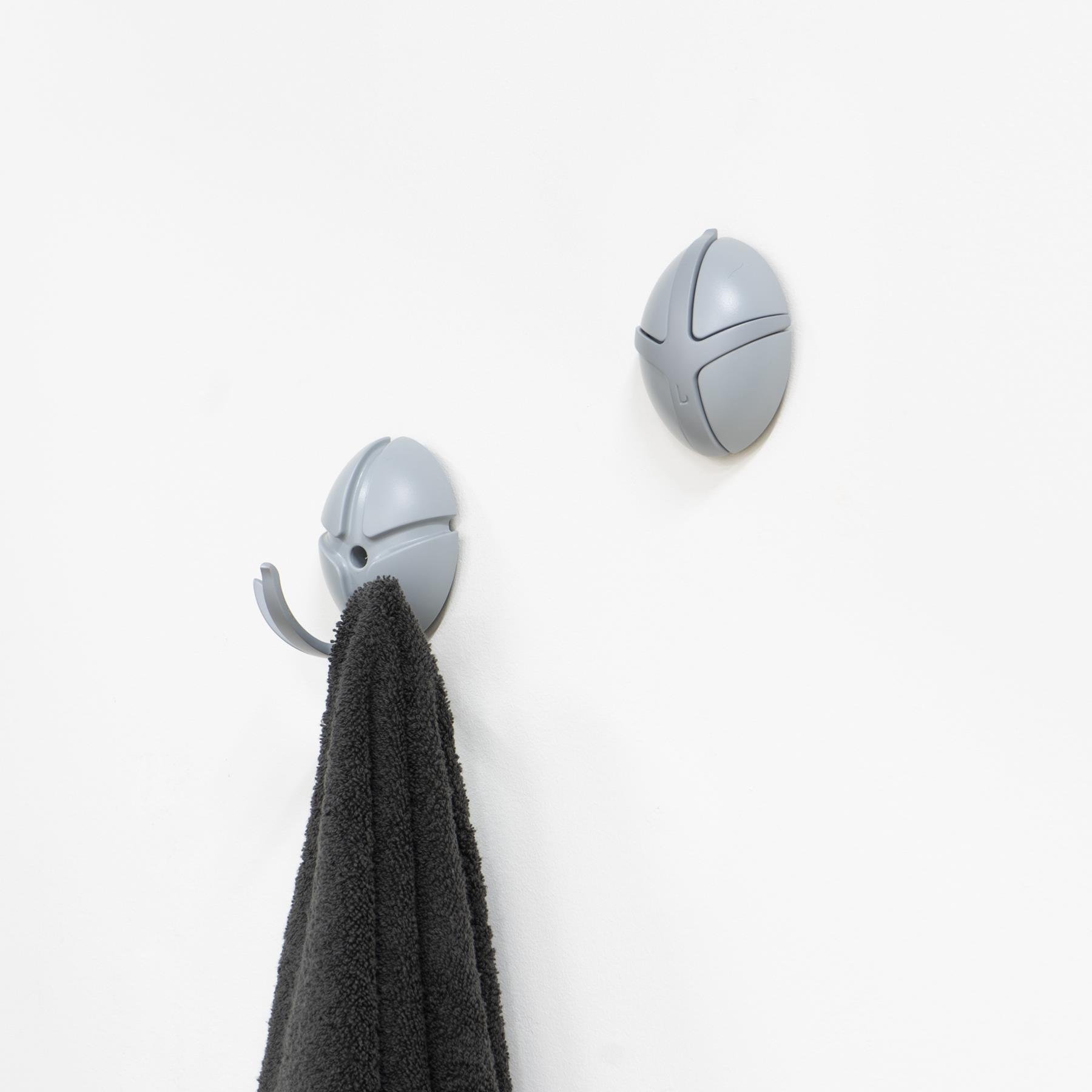 SPINDER DESIGN TICK Wandkapstok - Grigio | Grigio