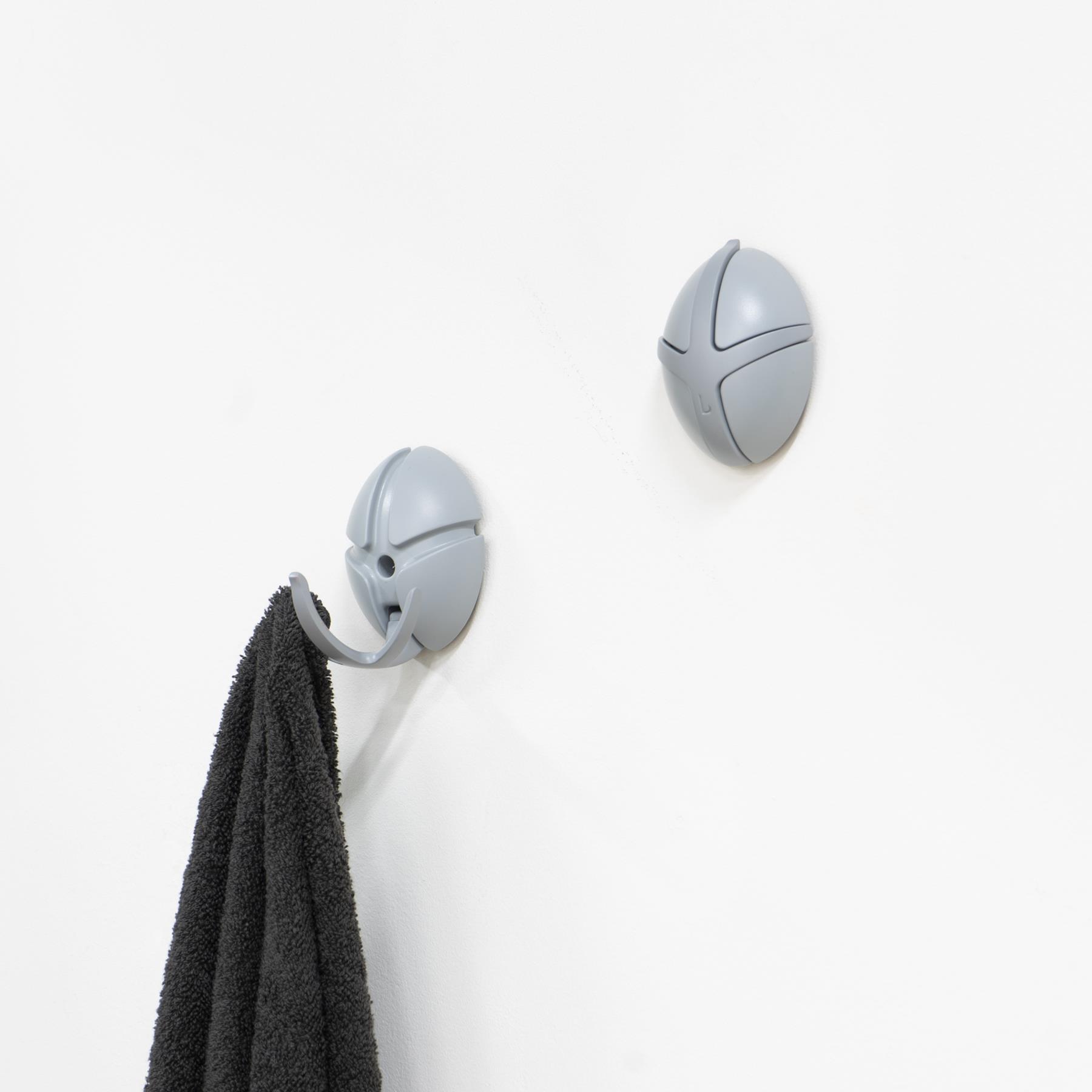 SPINDER DESIGN TICK Wandkapstok - Grigio | Grigio