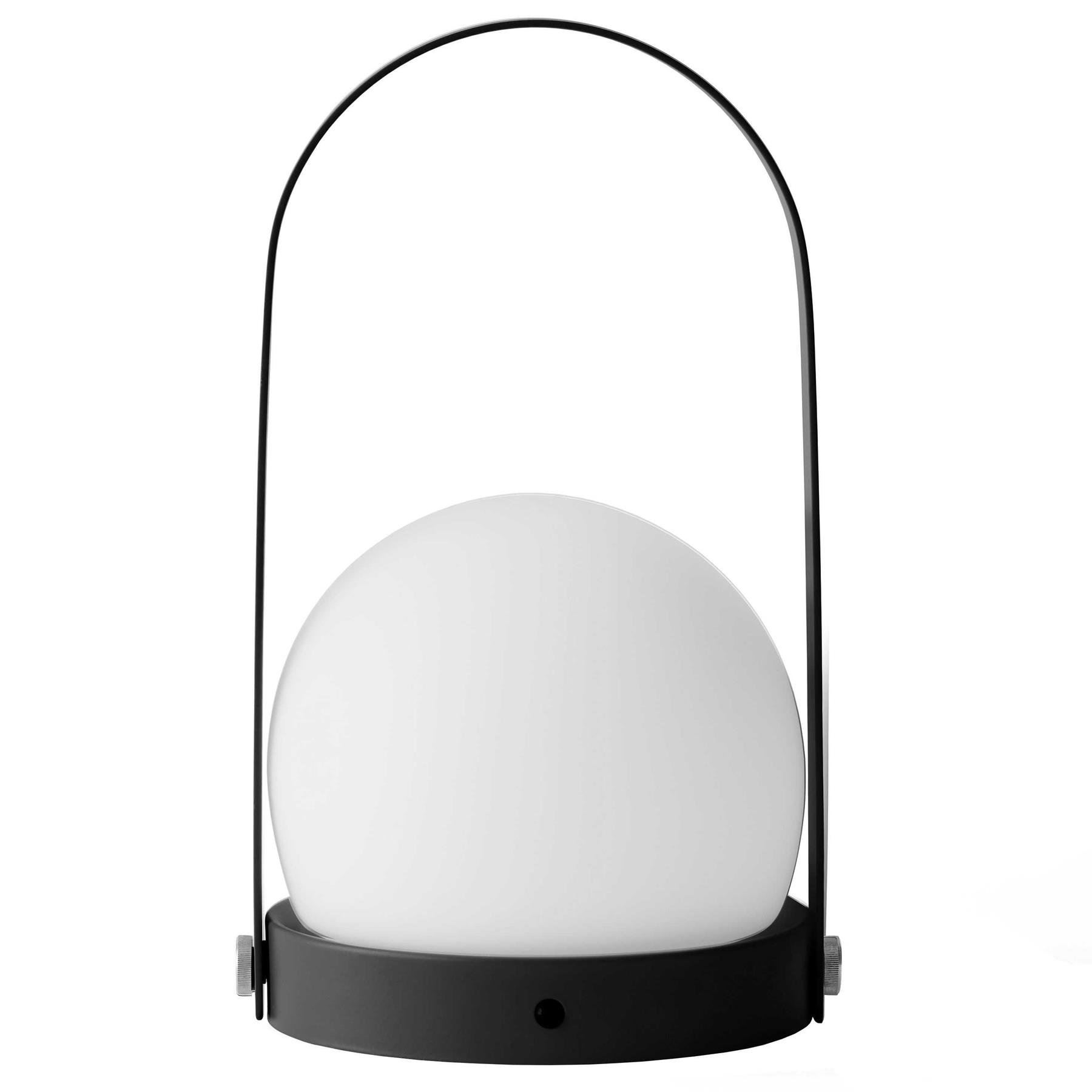 Audo Copenhagen Carrie tafellamp LED oplaadbaar Burned Red