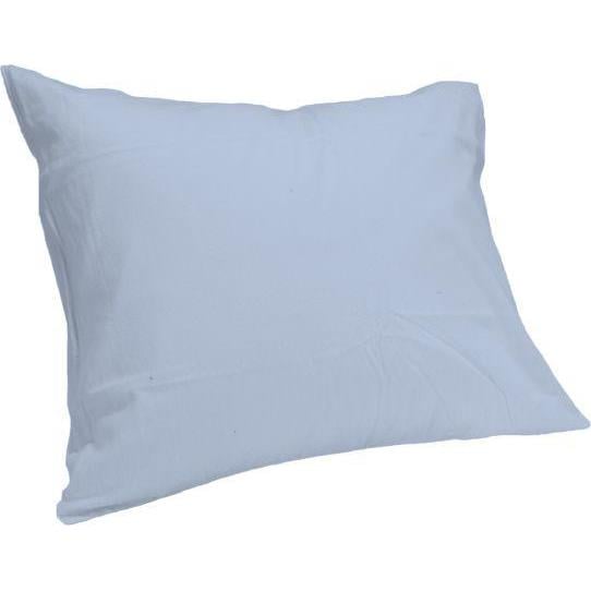 Elegance Kussensloop Hotelsluiting Percal Katoen licht blauw