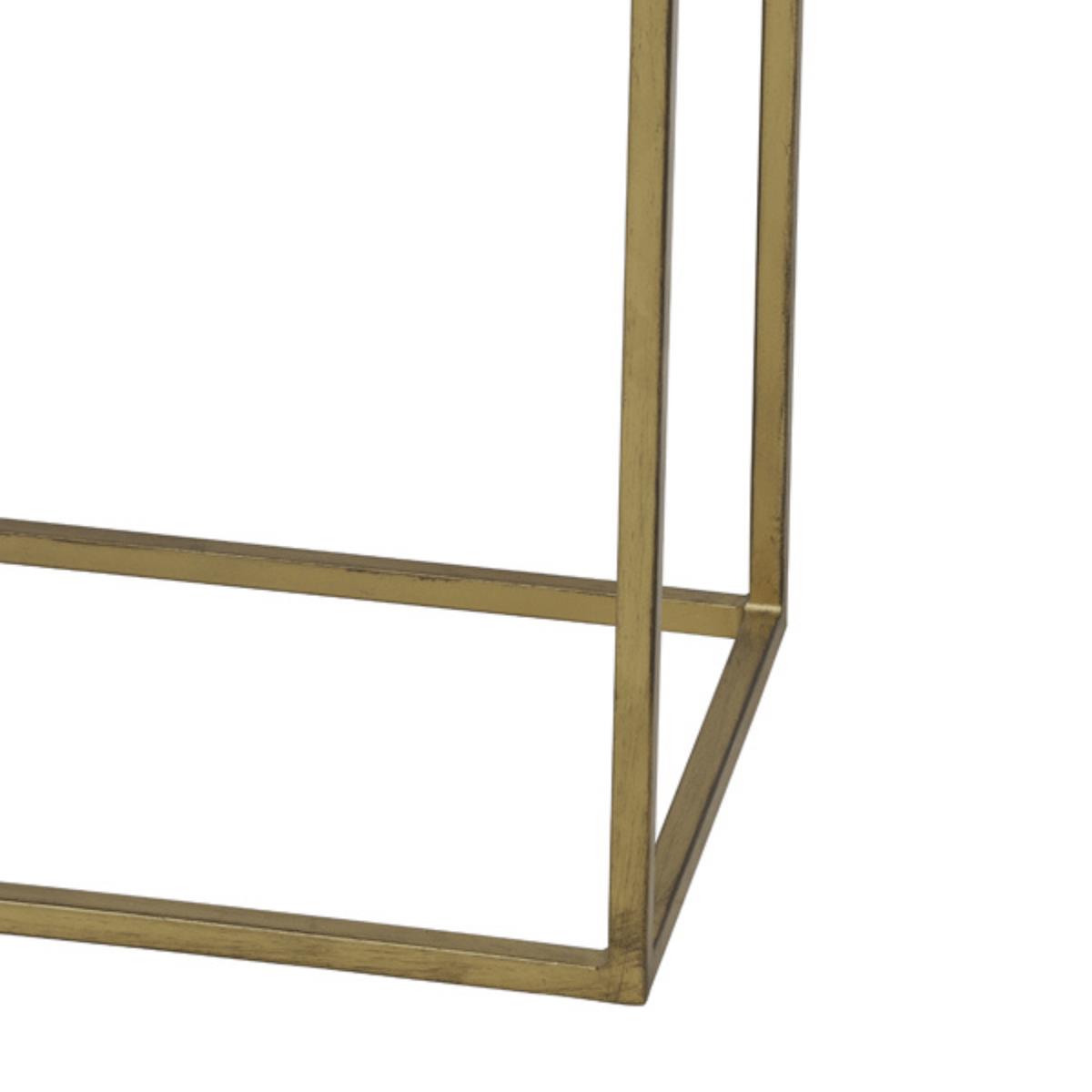 Light&living Side table S|2 100x25x70+120x25x80 cm BOCA m.zwart was...