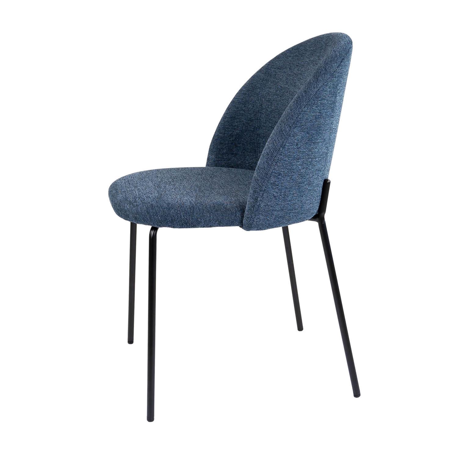 Kick eetkamerstoel Noa - Blauw