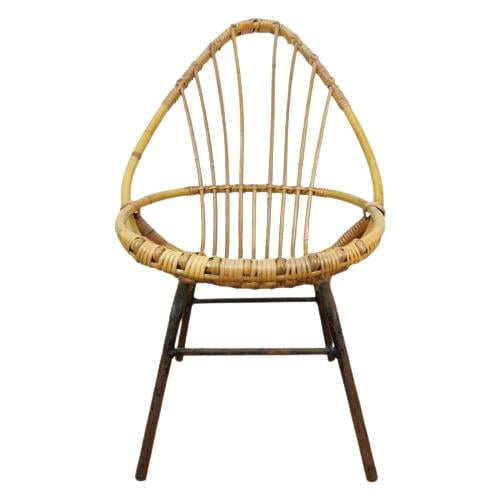 Reliving Vintage Boho Mid Century Rieten Rotan Kinderstoel Roh Kopen Shop Bij Fonq