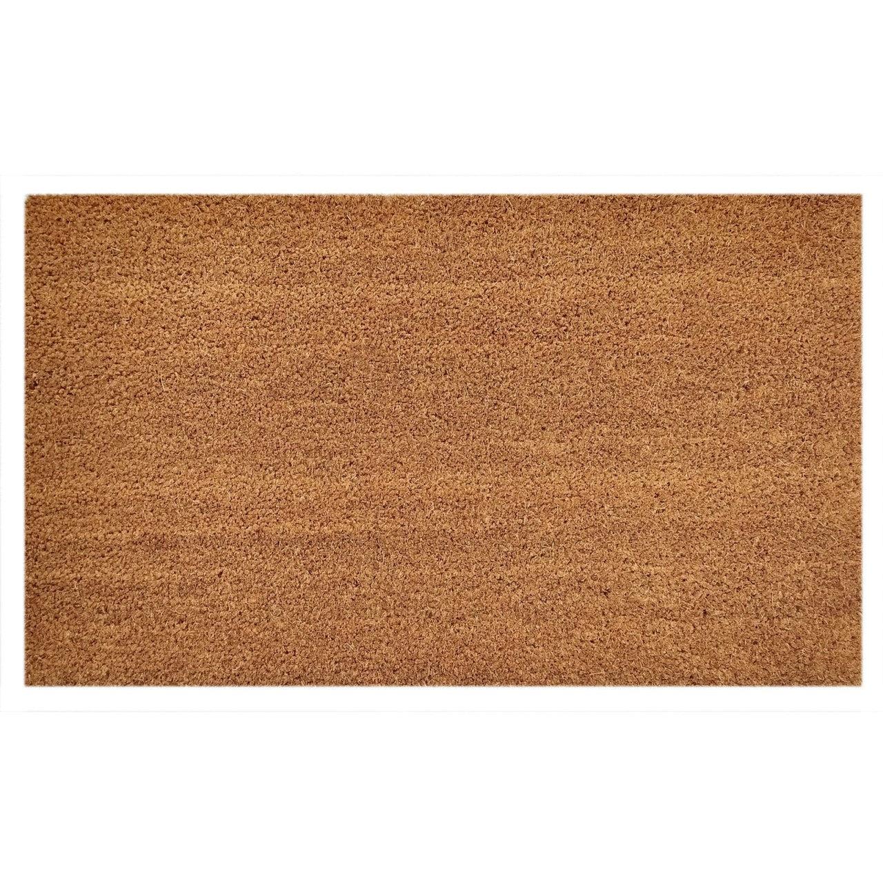SVJ Deurmat Rechthoekig - 80 x 50 cm - Kokos - Natuurlijk