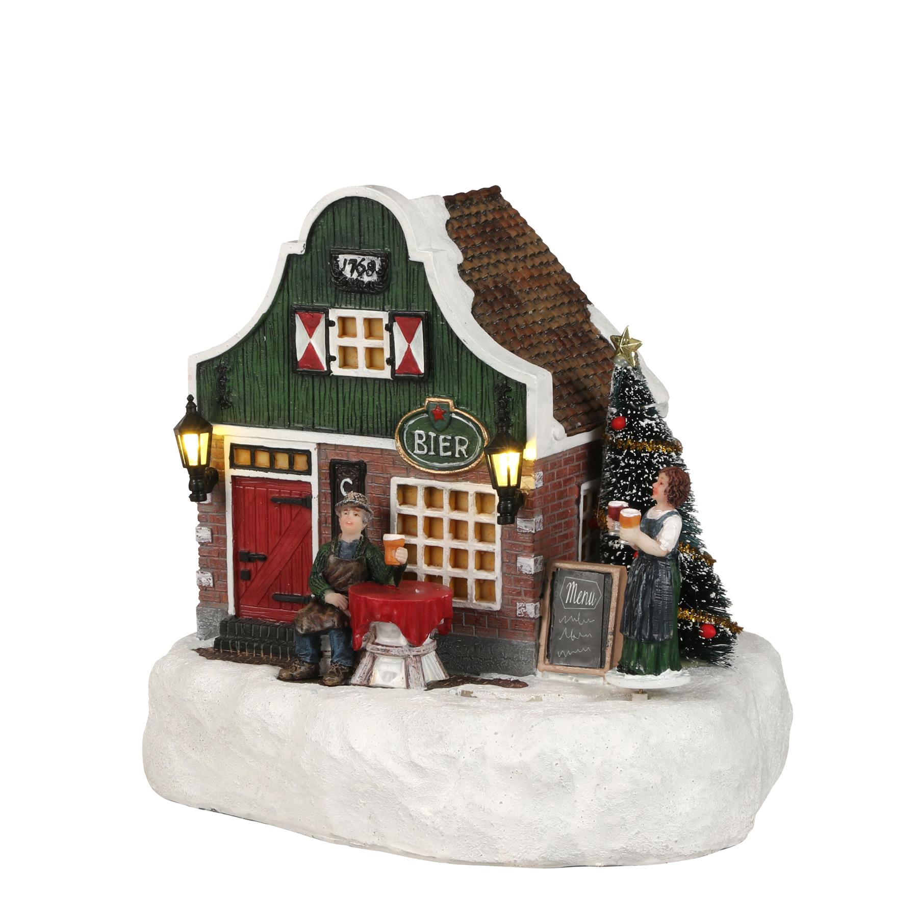 Luville Kerstdorp Miniatuur Hollands Caf Kopen Shop Bij Vtwonen By Fonq