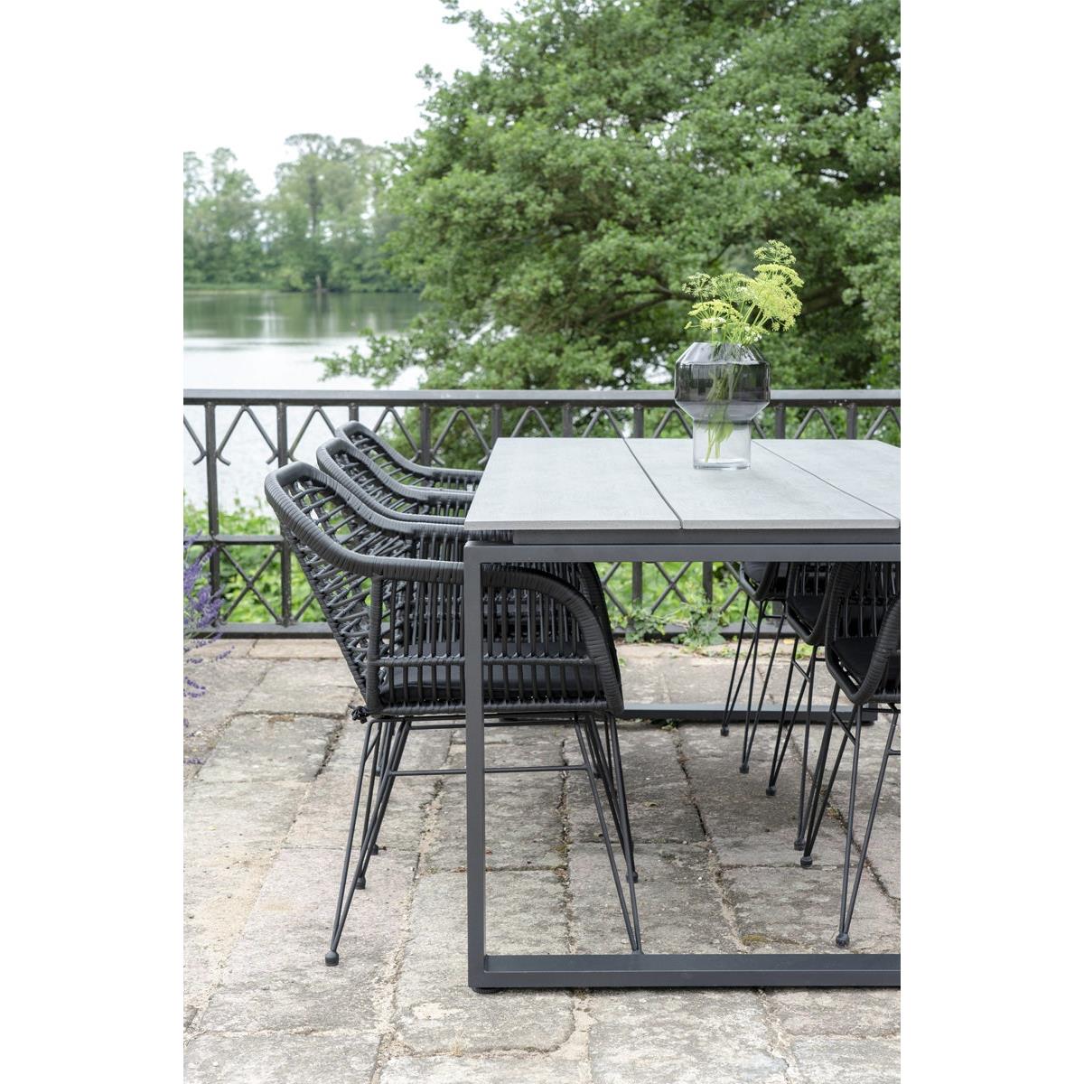 Artichok Anco tuintafel grijs - 210 x 100 cm
