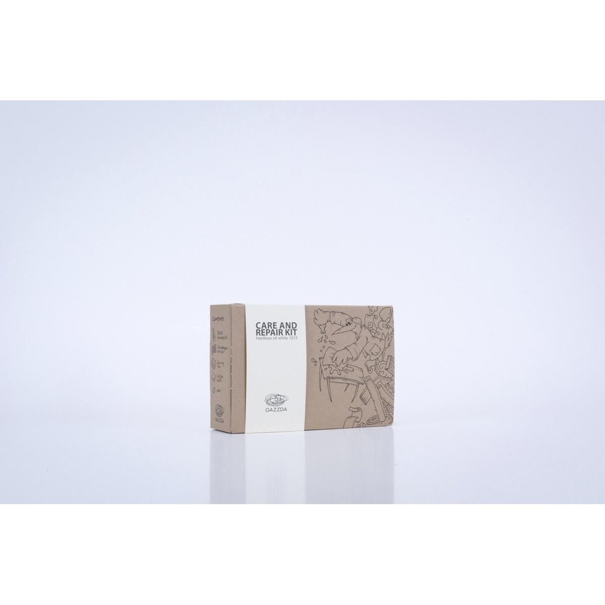 Gazzda Care and repair kit - solid wood whitewash hout