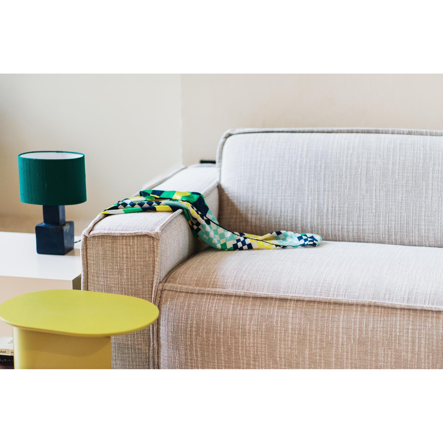 FÉST Edge bank met longchair links Royal 160 magnolia