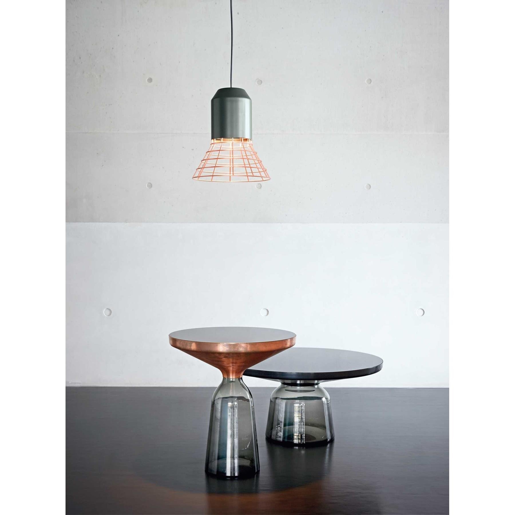 ClassiCon Bell Coffee Black salontafel 75 Quartz grijs