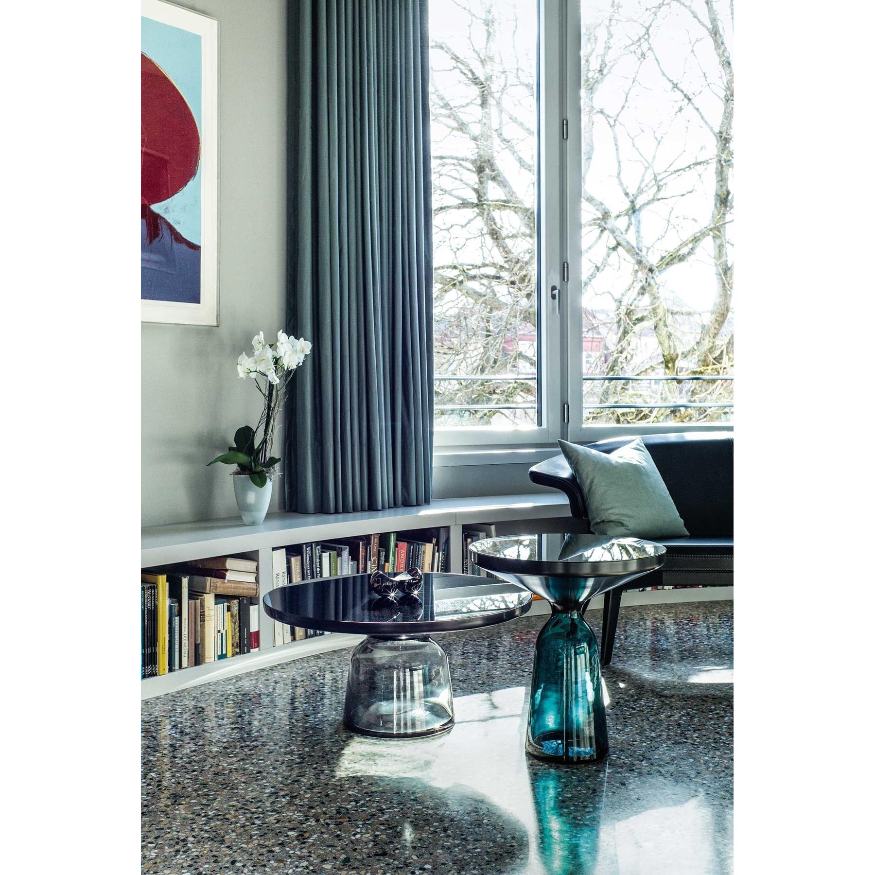 ClassiCon Bell Coffee Black salontafel 75 Quartz grijs