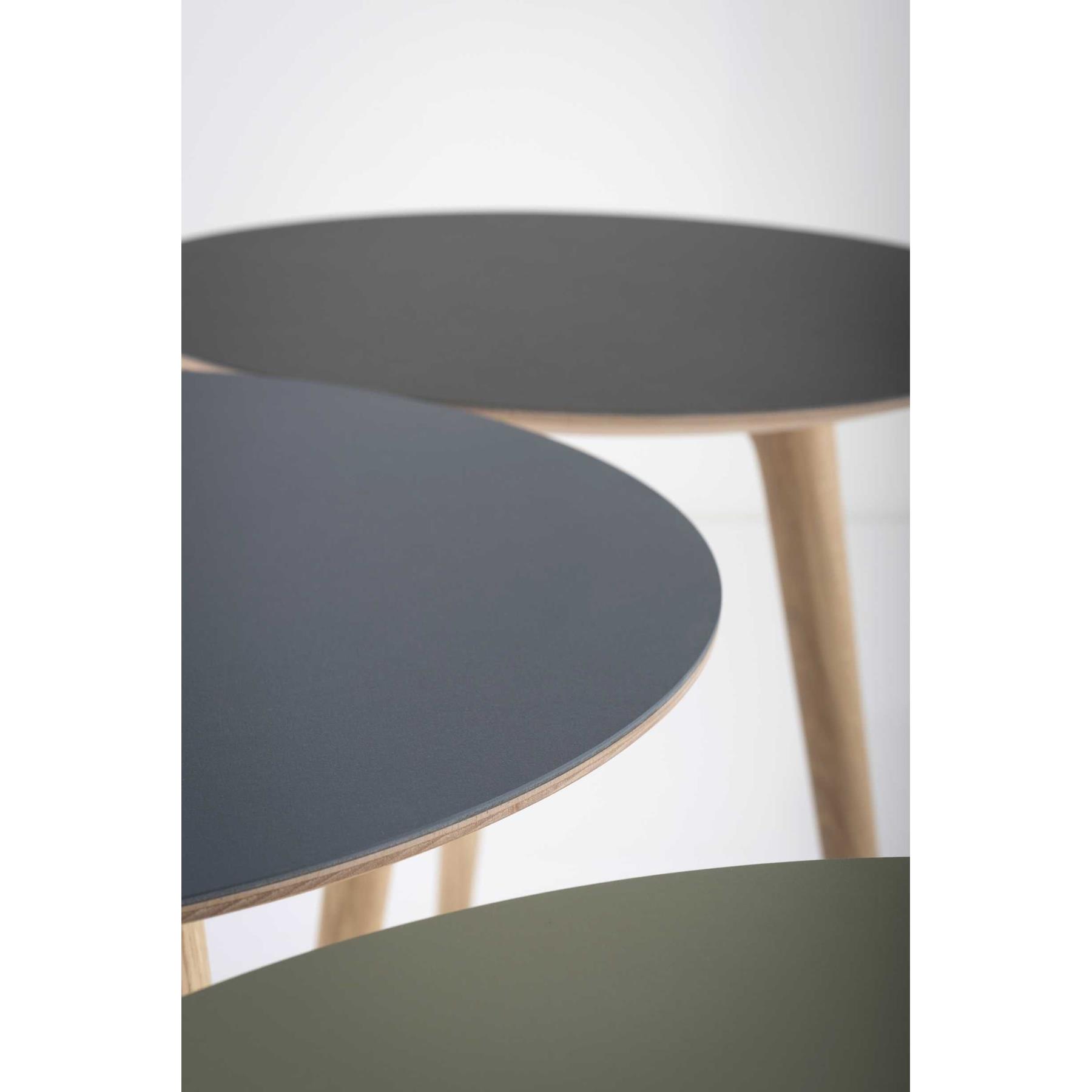 Gazzda Arp bijzettafel 45 Dark Olive