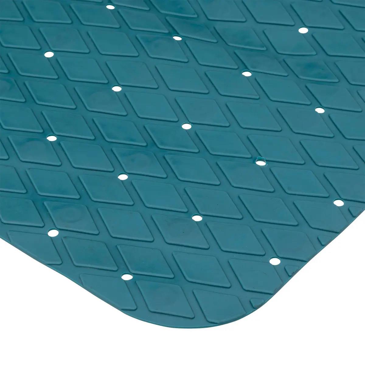 5Five Douche|bad anti-slip mat badkamer - pvc - emerald - 70 x 35 cm