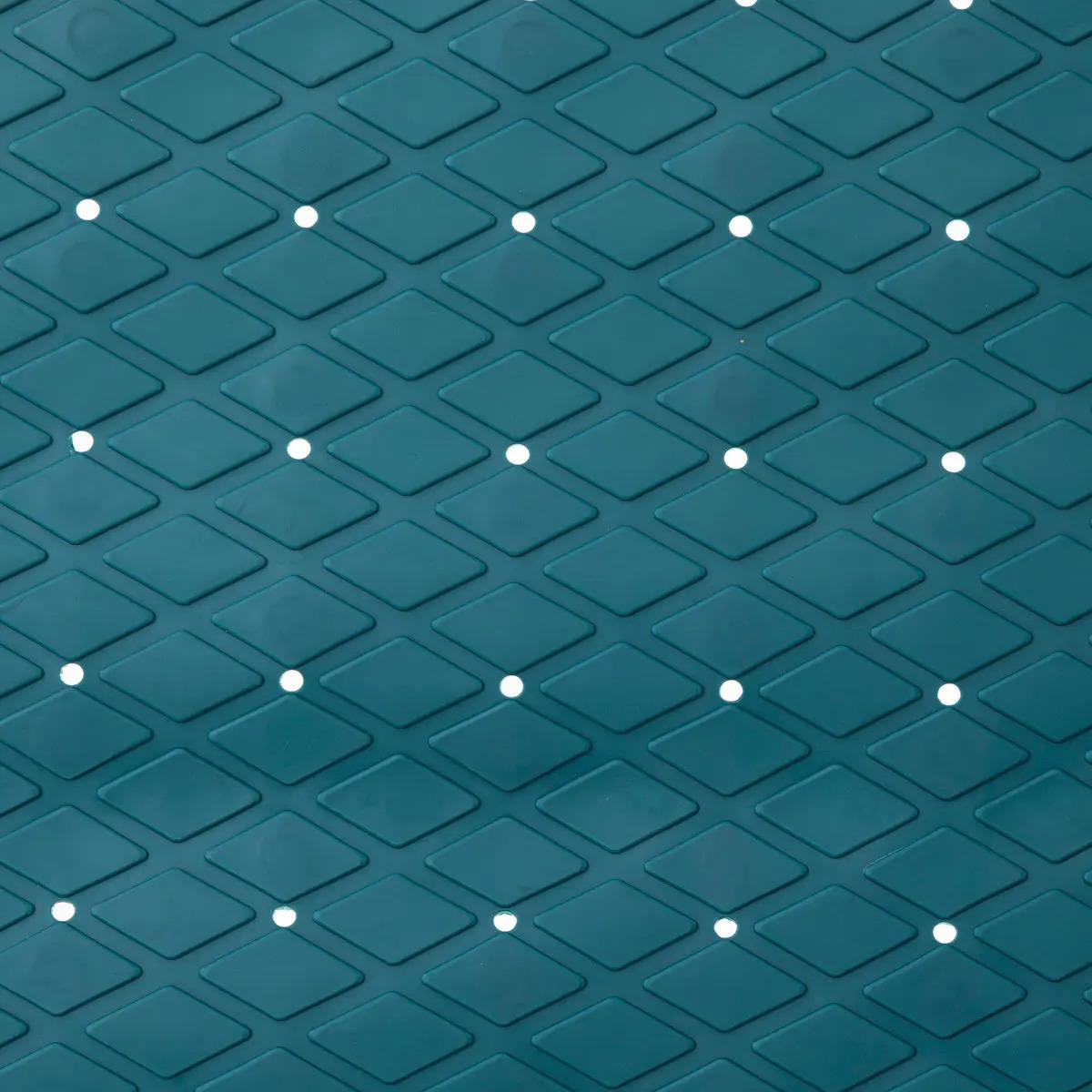 5Five Douche|bad anti-slip mat badkamer - pvc - emerald - 70 x 35 cm