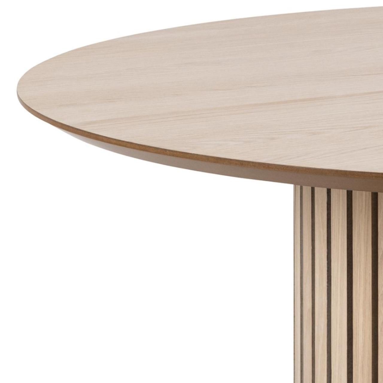 by fonQ Cabin Eettafel - Ø 120 cm - Eiken 