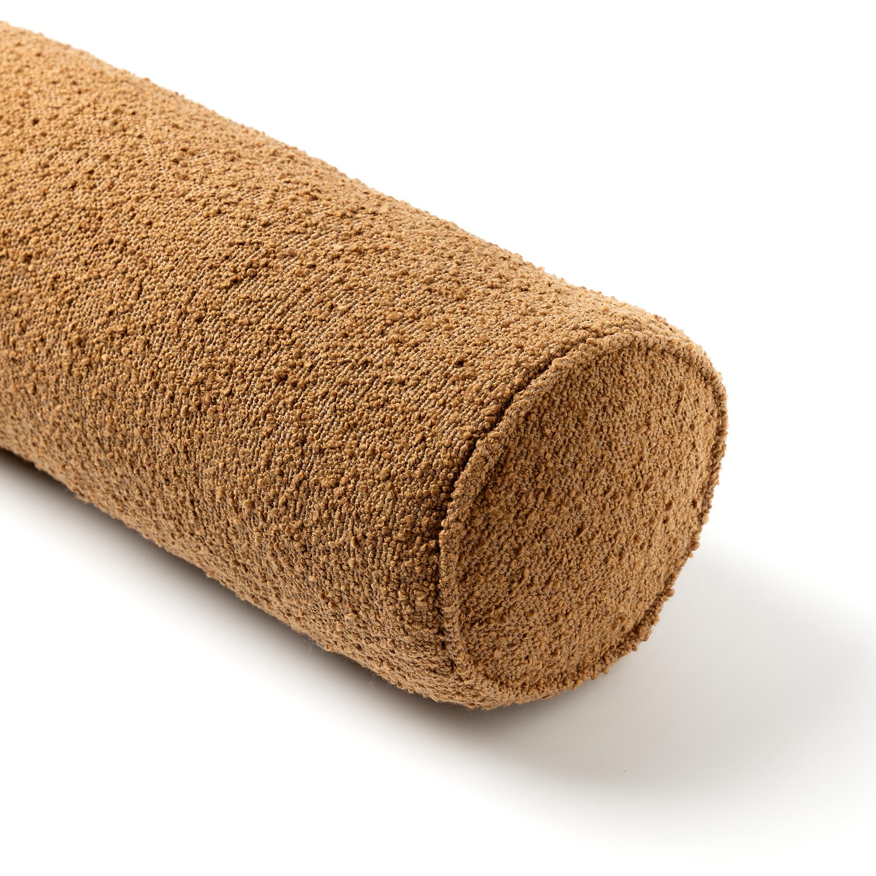 Dutch Decor - OTTO - Rolkussen 18x50 cm - Tobacco Brown - bruin