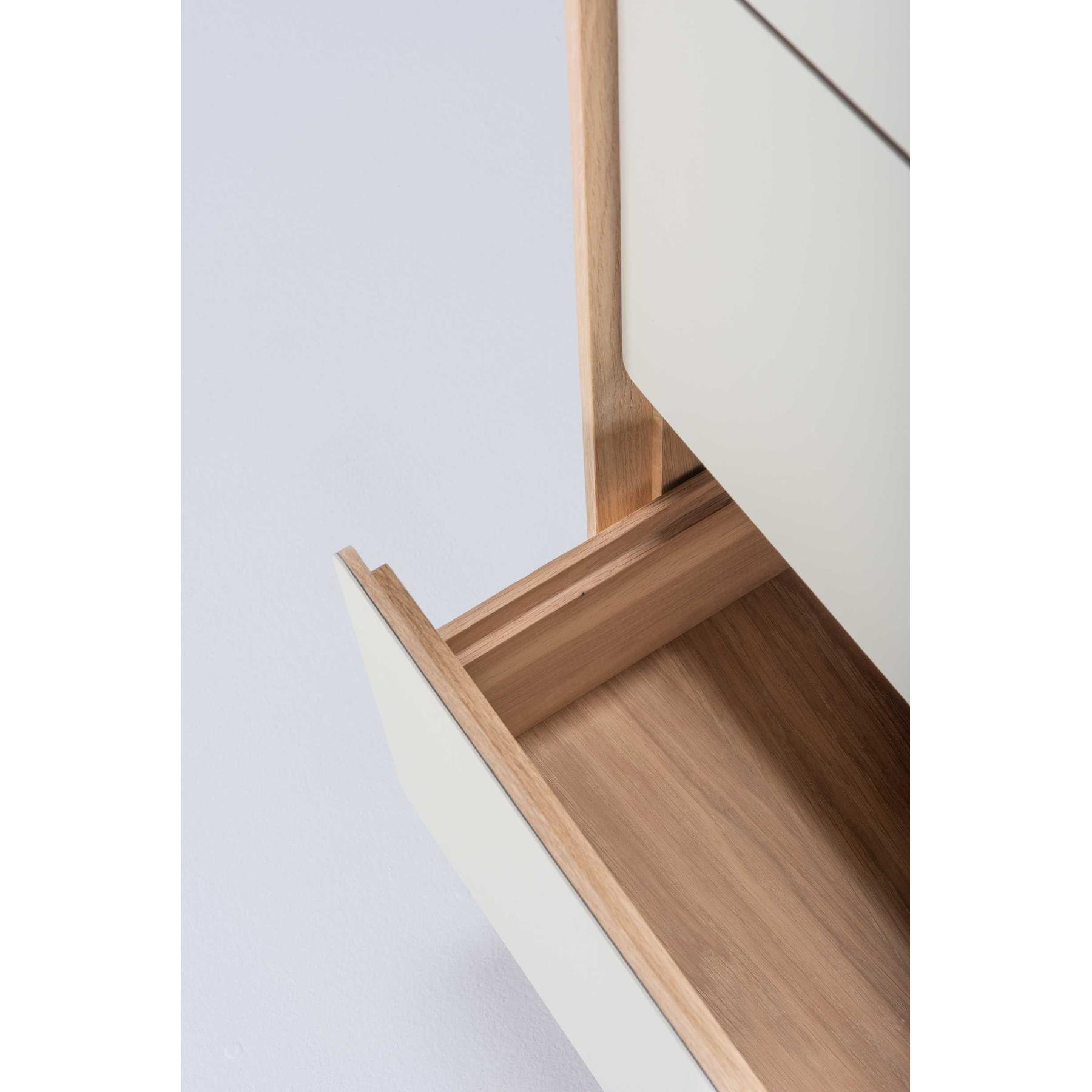Gazzda Fina dressoir 176 Nero 4023 whitewash
