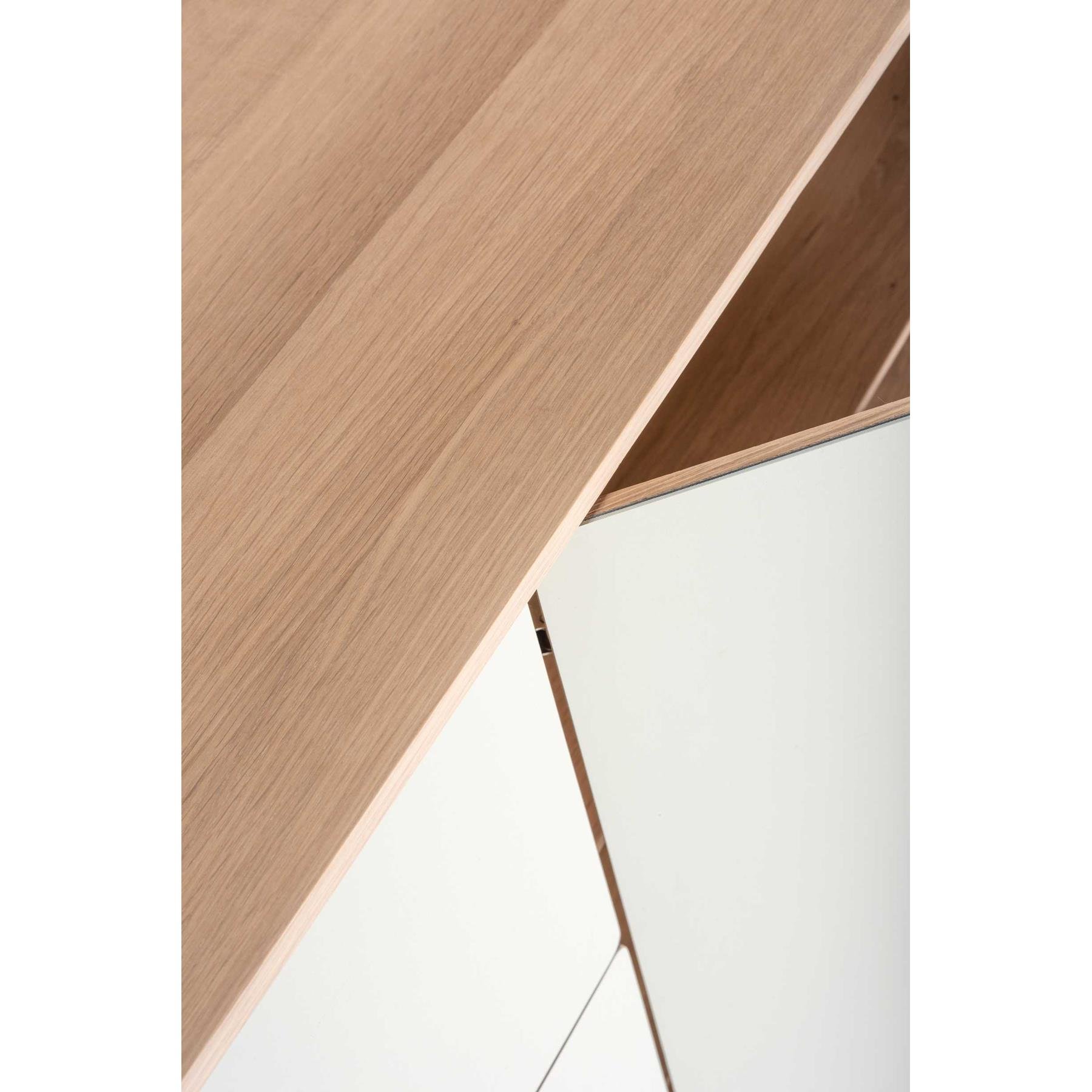 Gazzda Fina dressoir 176 Nero 4023 whitewash