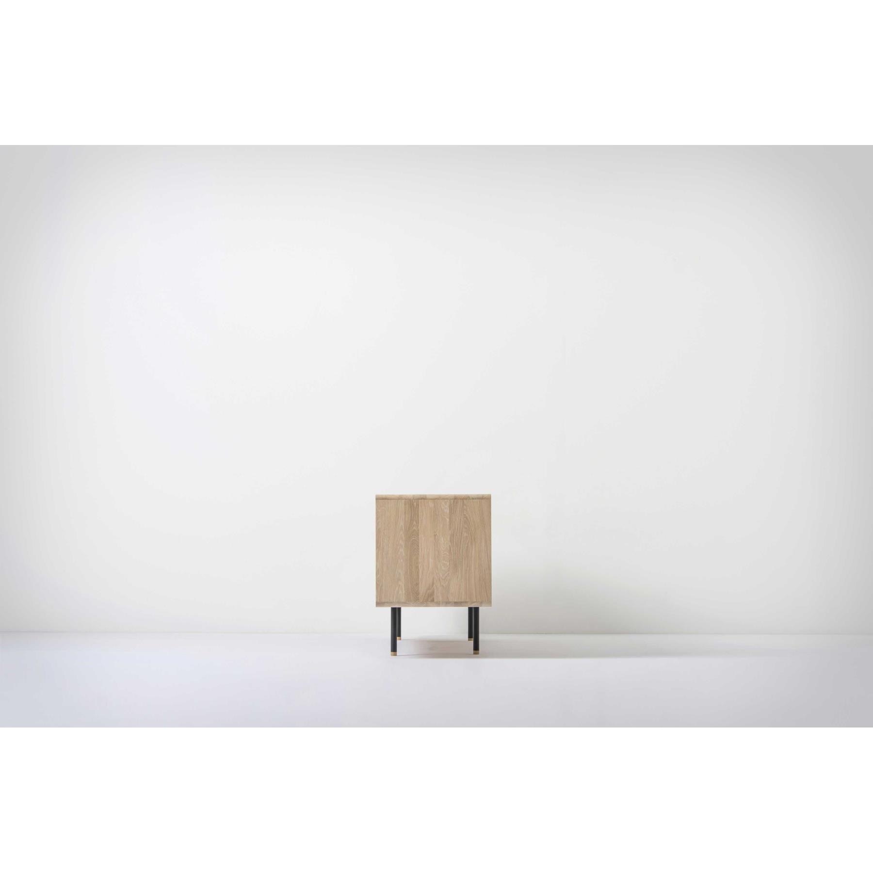 Gazzda Fina dressoir tv-meubel 180x45 natural|wit