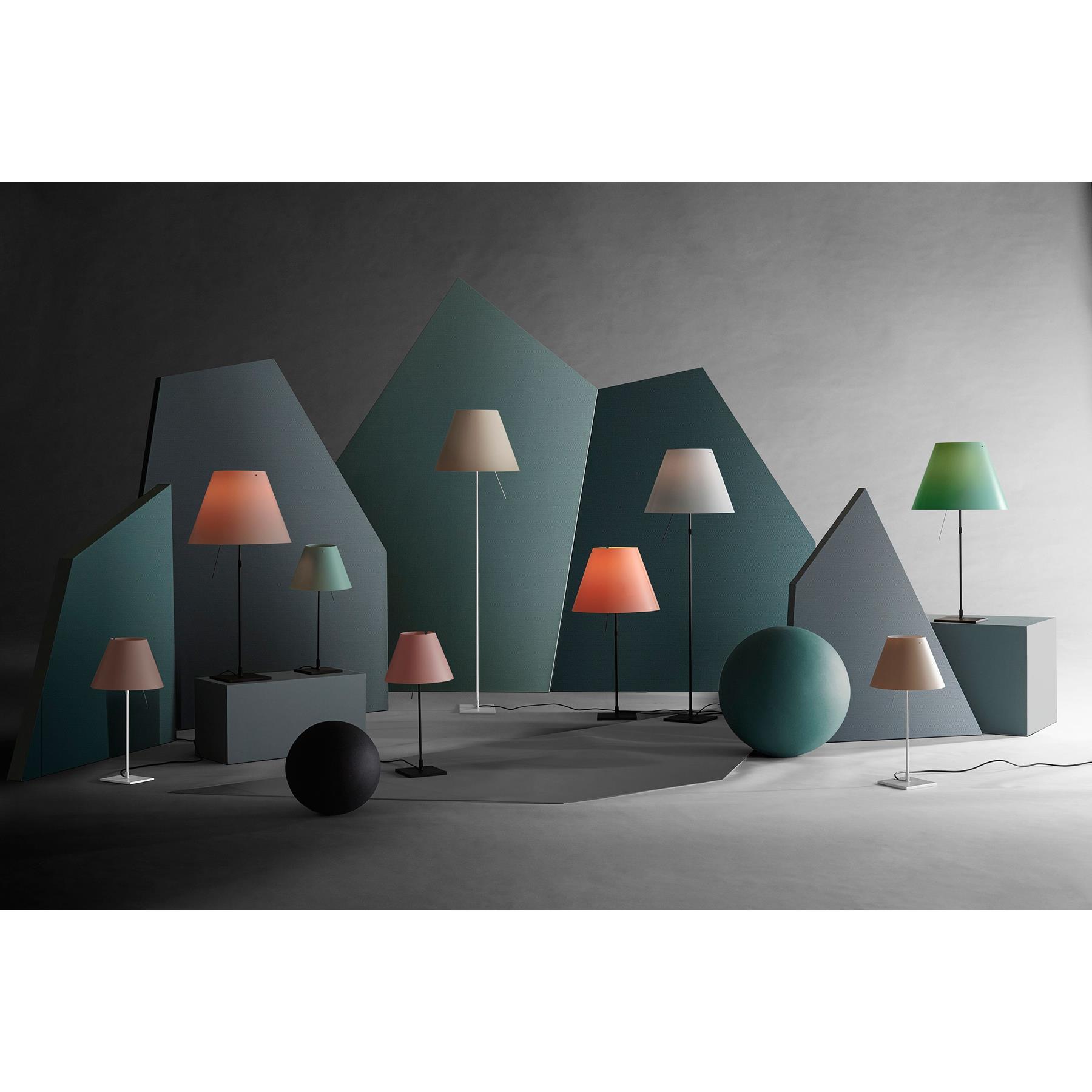 Luceplan Costanzina tafellamp aluminium|Mistic White
