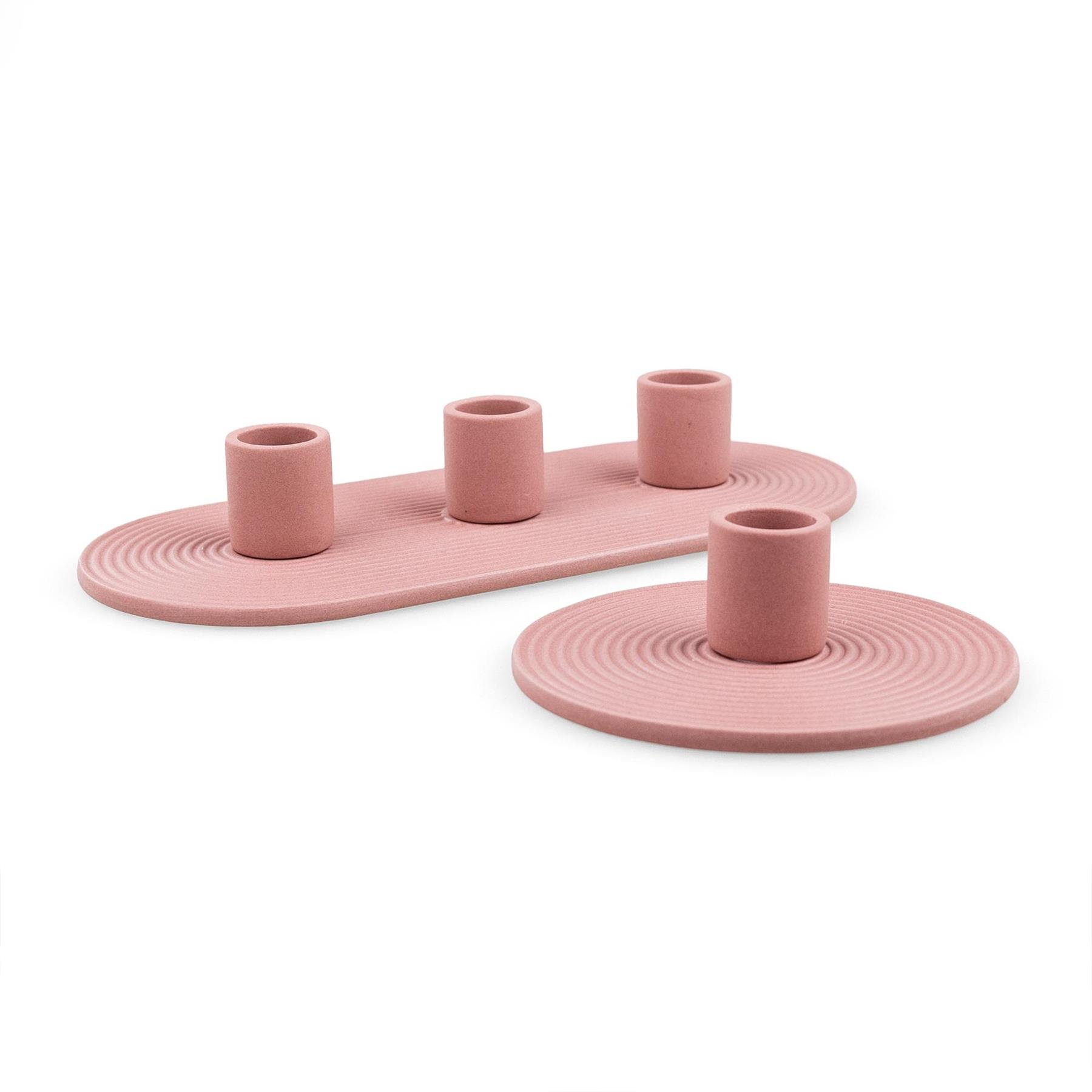 Nuuck Cirkler 01 Kandelaar rood