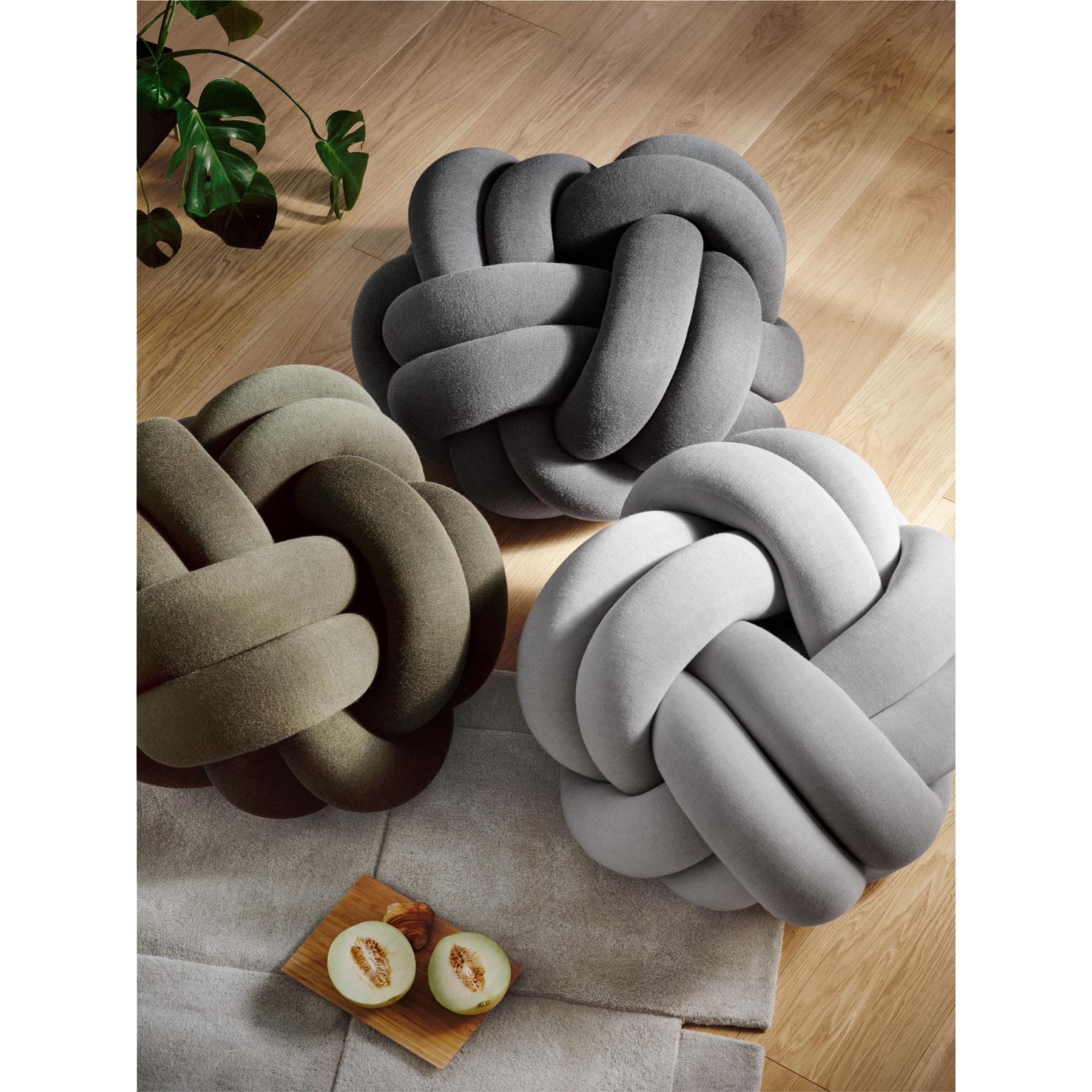 Design House Stockholm Knot poef ochre
