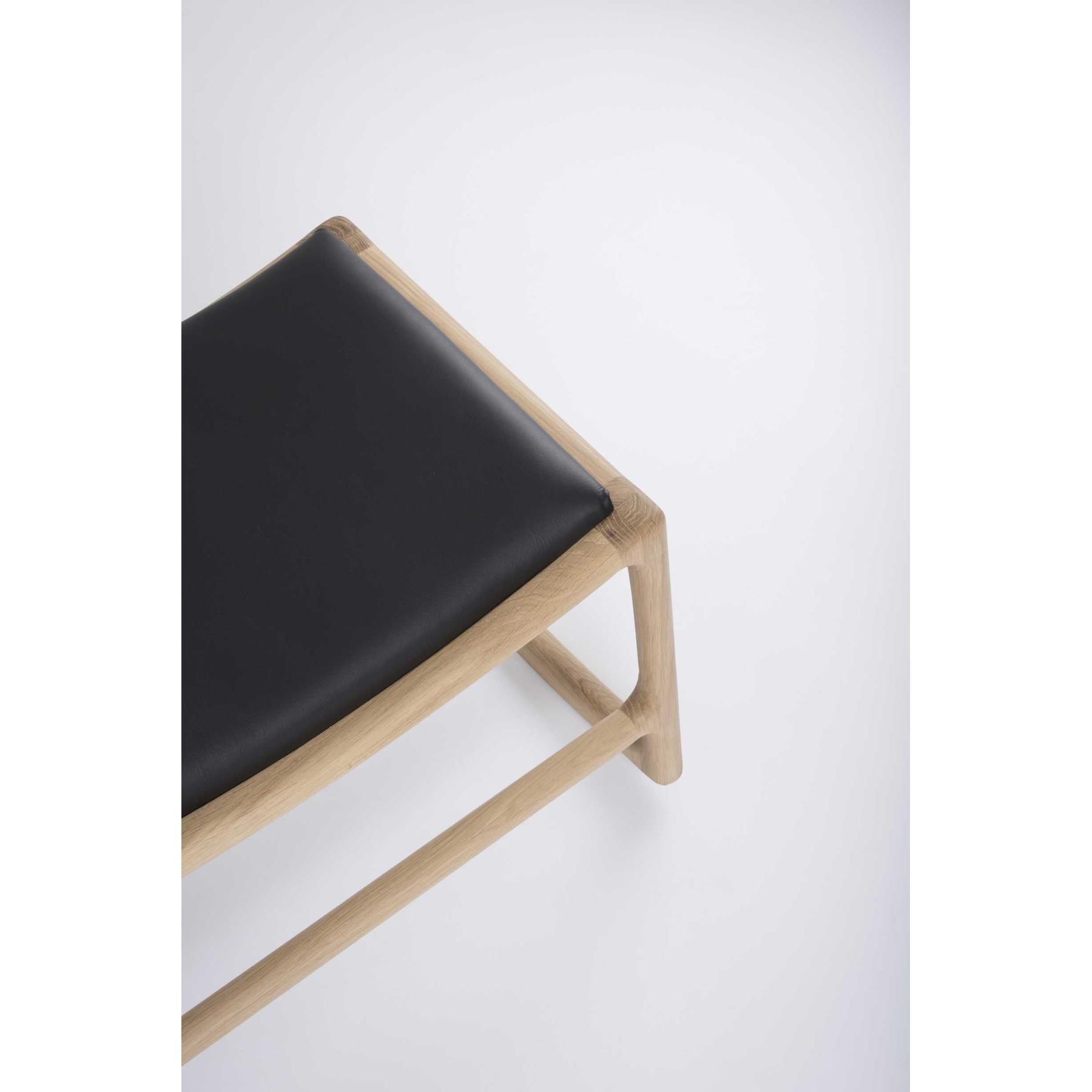 Gazzda Dedo voetenbank Dakar Leather Stone 1436