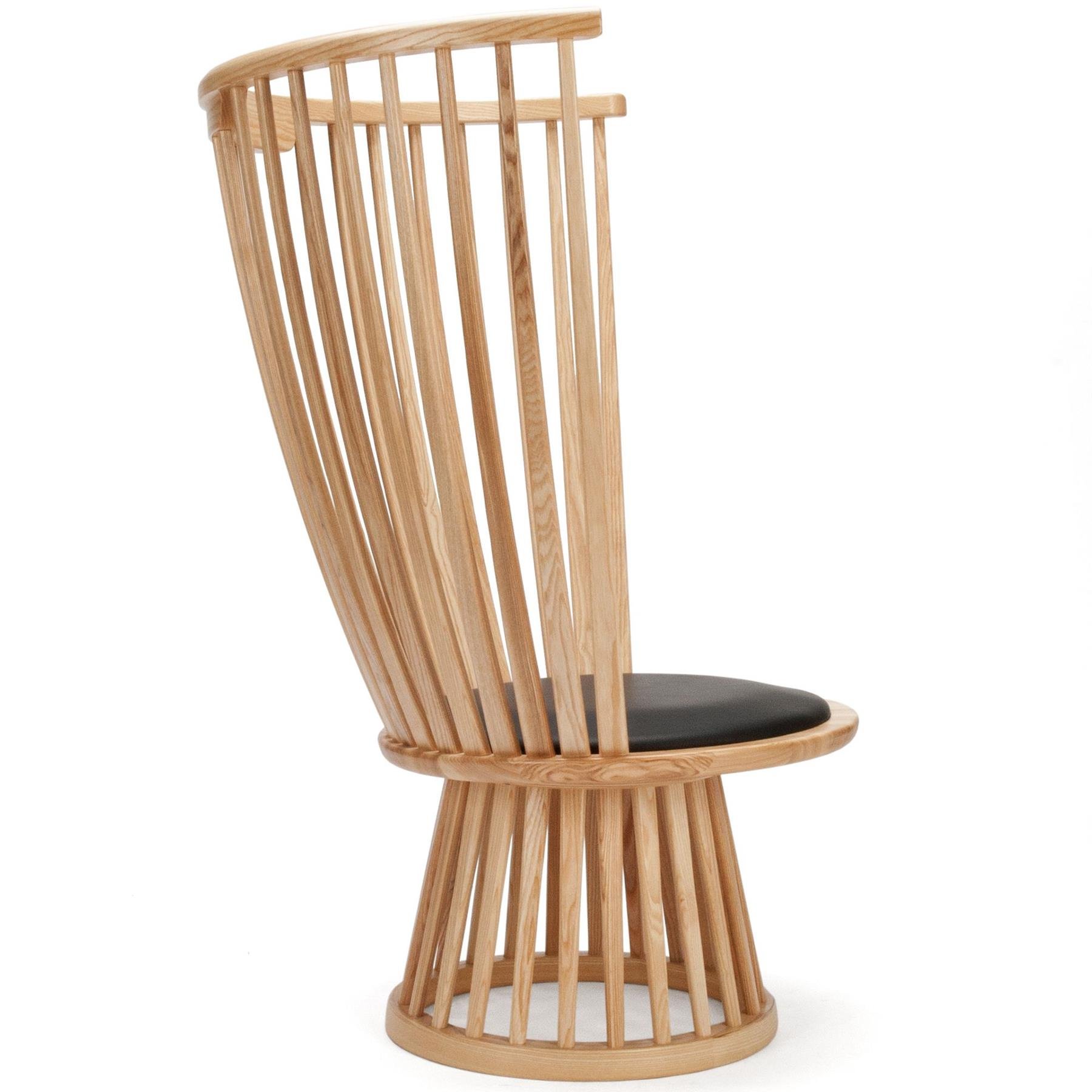 Tom Dixon Fan stoel zwart
