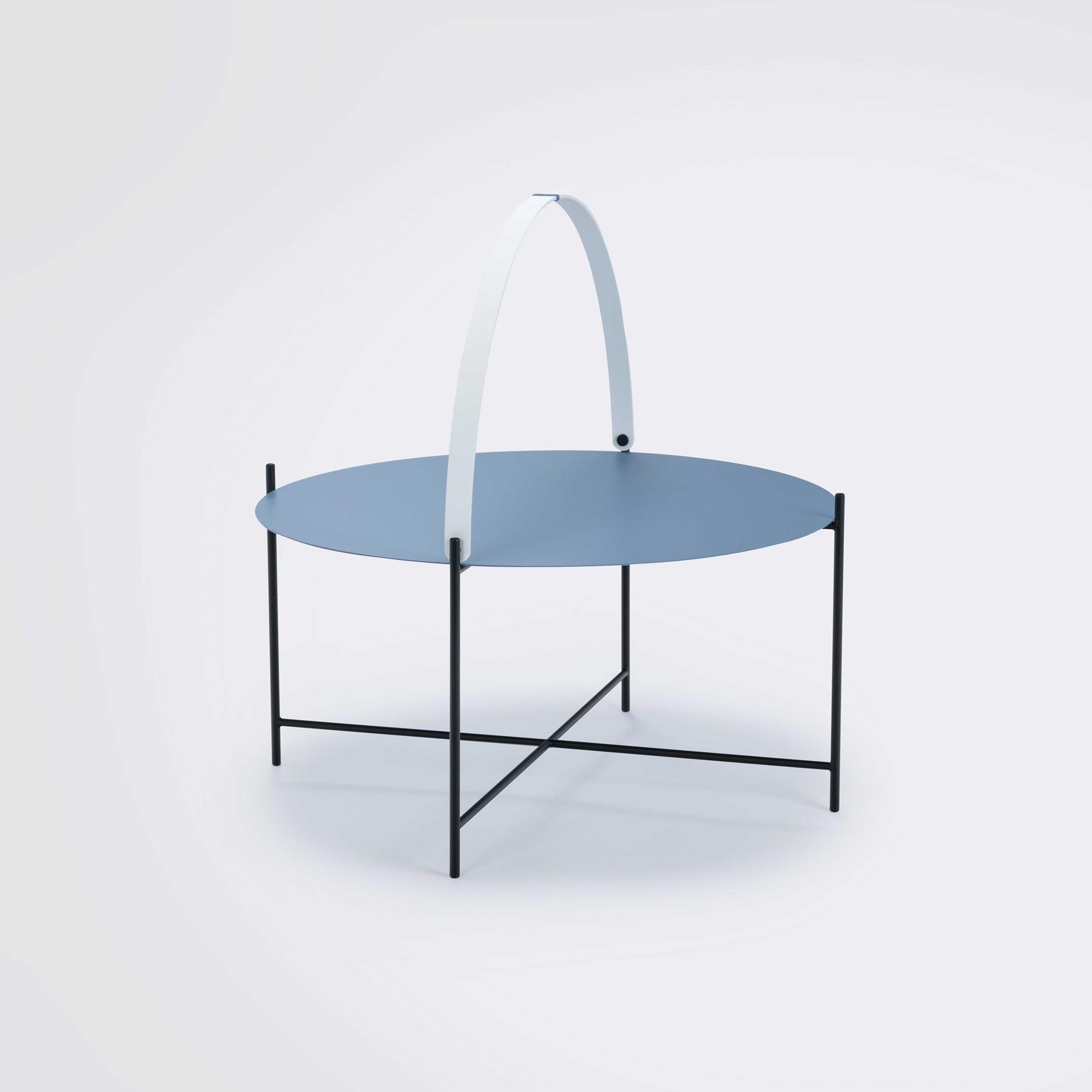 Houe Edge bijzettafel Ø76 Muted White