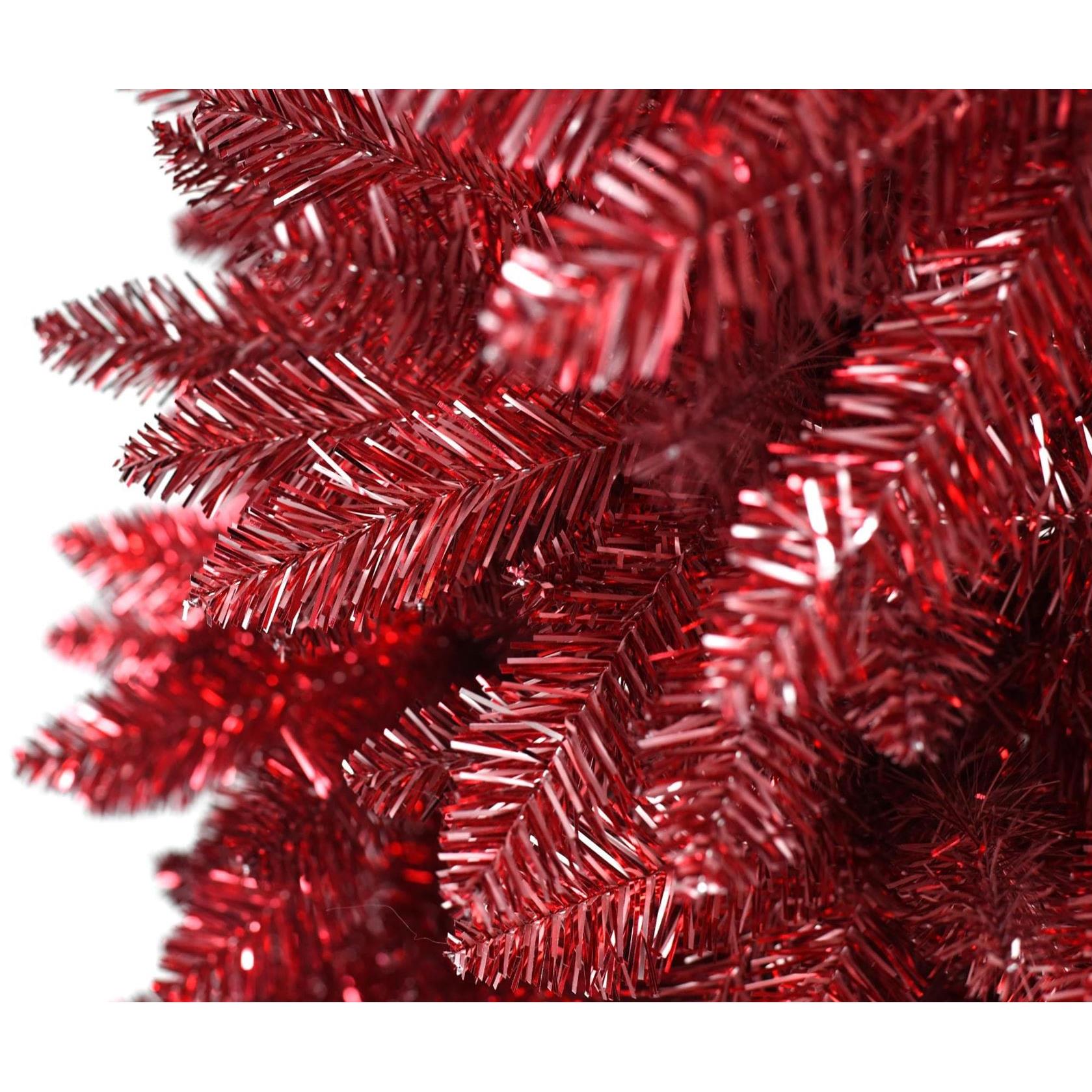 Vegas Red Pink kunstkerstboom - 152 cm - ombre roze|rood - Ø 76 cm -