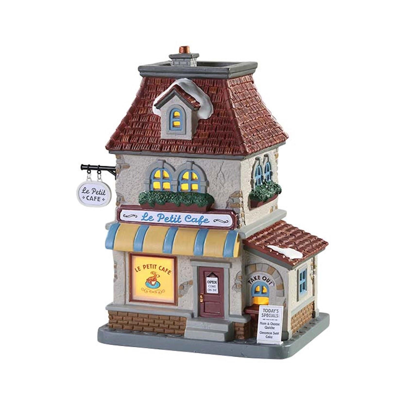 Lemax 'Le Petit Cafe' Verlicht gebouw Exclusief adapter kopen