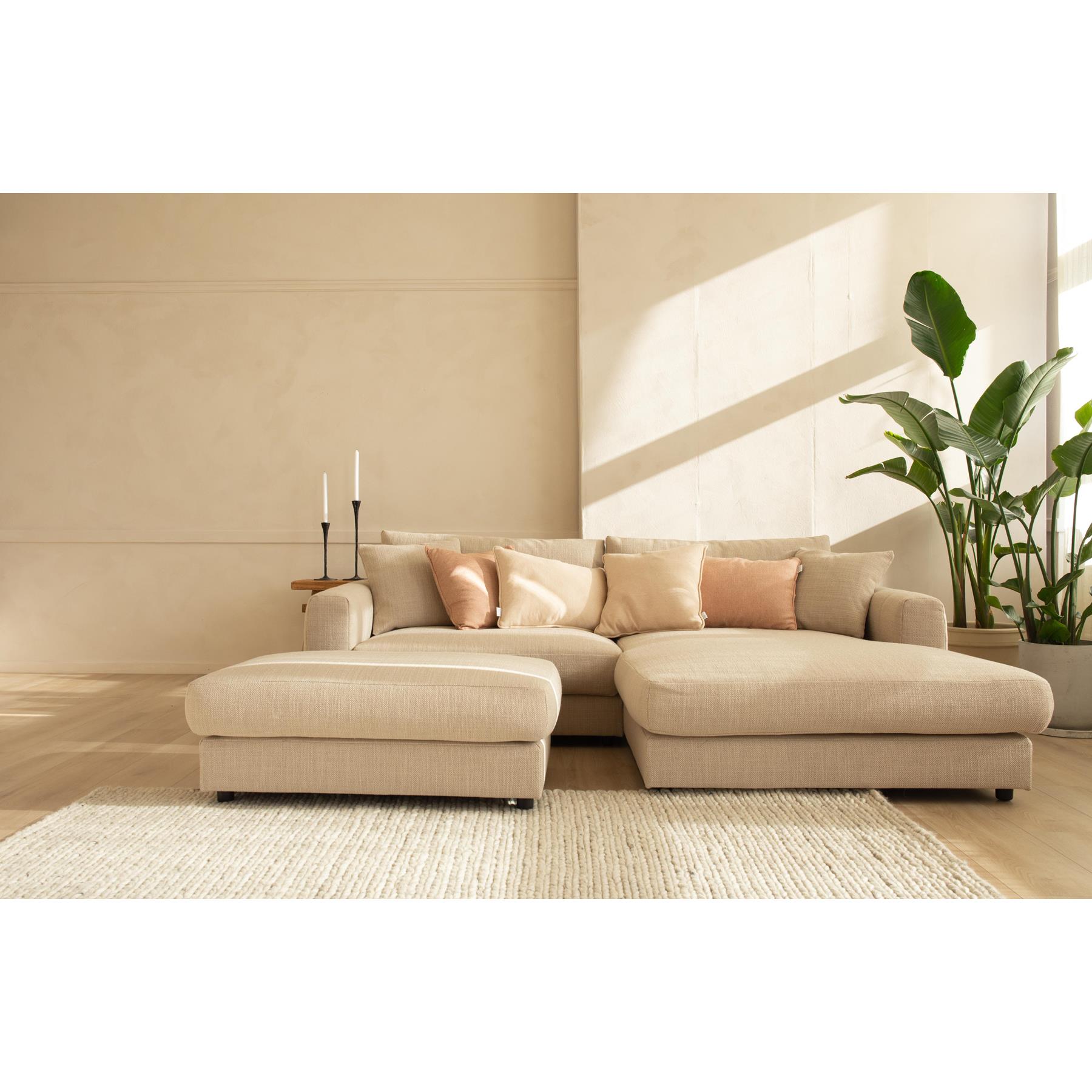 Nuuck Bente Chaise longue grey breeze