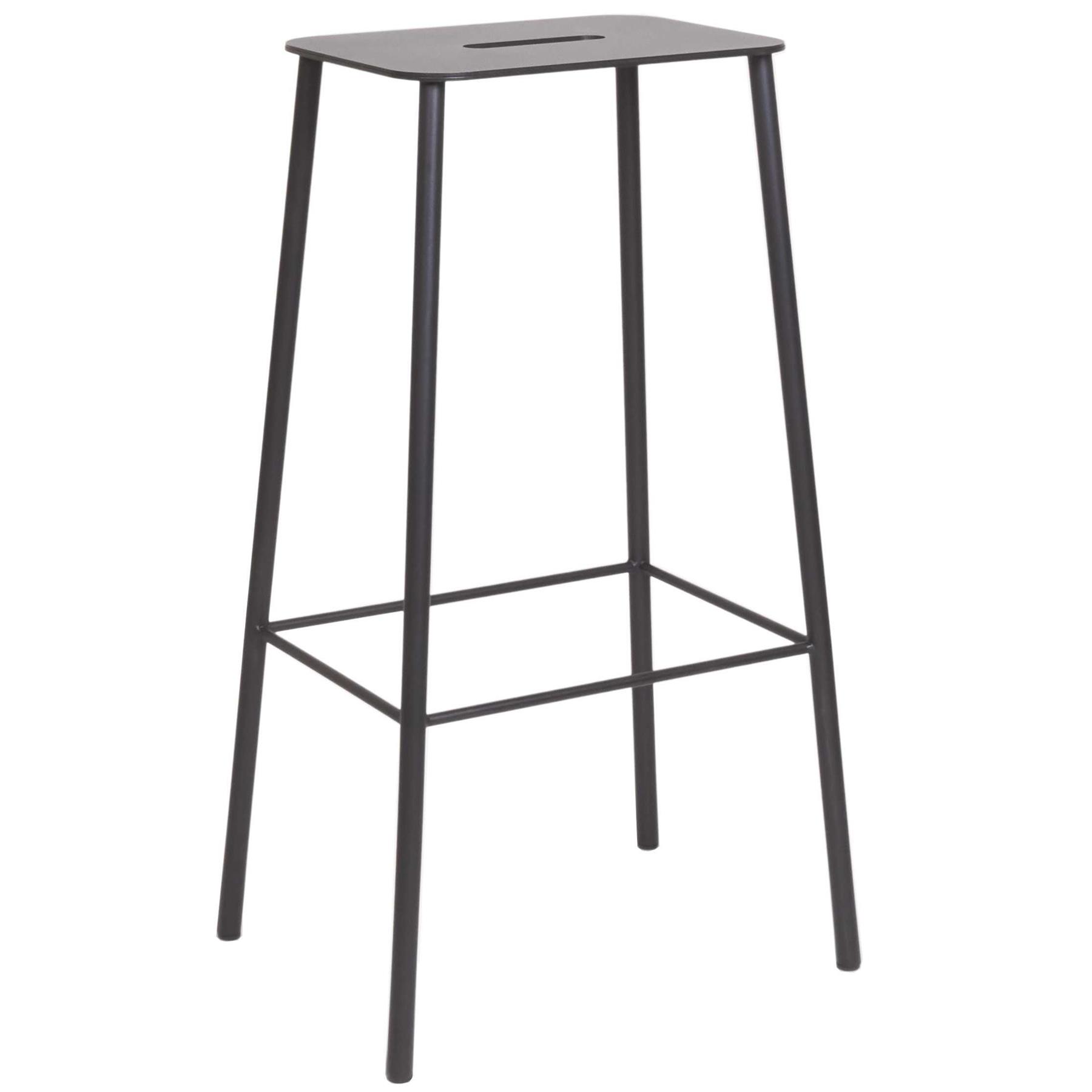 Frama Adam Mono barkruk buiten H76 zwart
