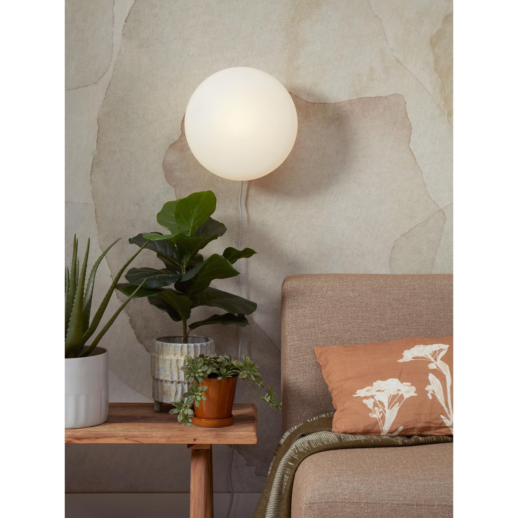 it's about RoMi Wandlamp Sapporo - Wit - Ø34cm